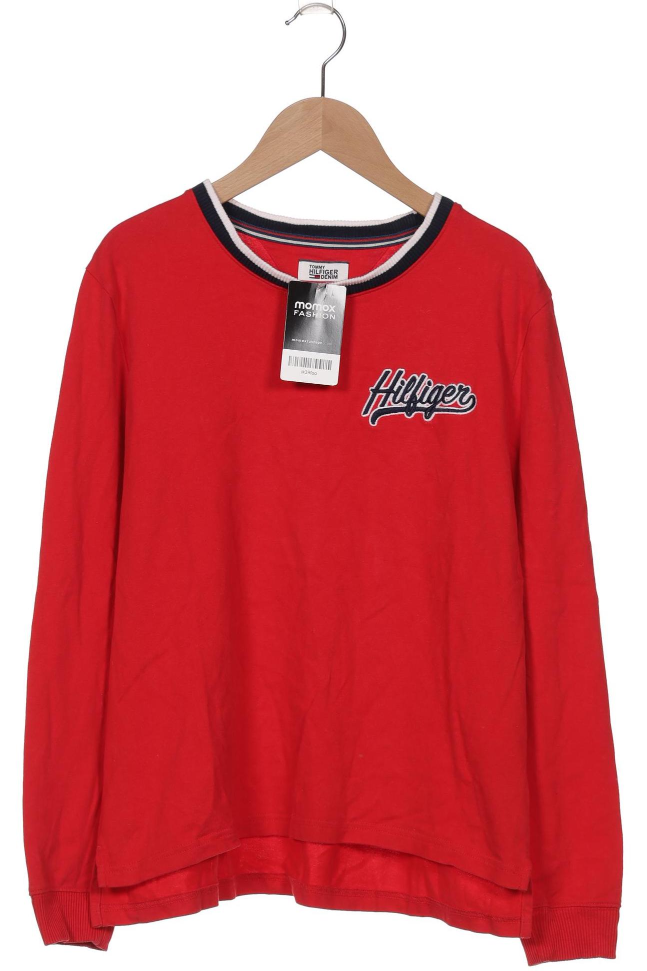 

Hilfiger Denim Damen Langarmshirt, rot, Gr. 38