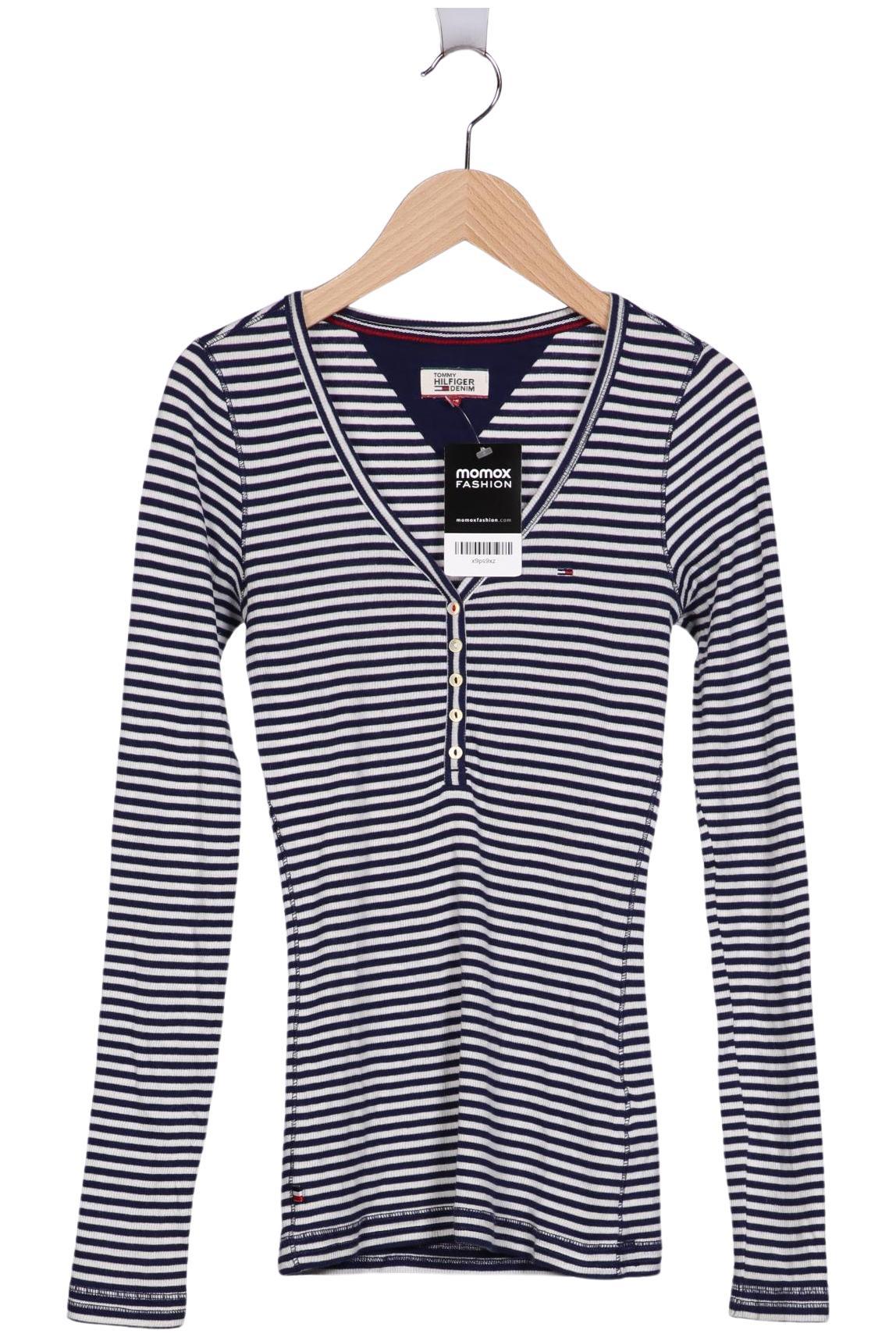 

Hilfiger Denim Damen Langarmshirt, mehrfarbig, Gr. 34