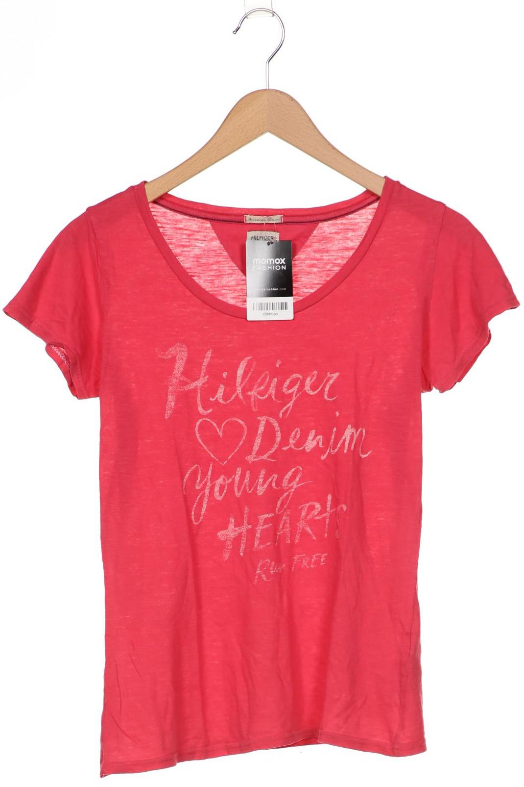 

Hilfiger Denim Damen T-Shirt, pink, Gr. 36