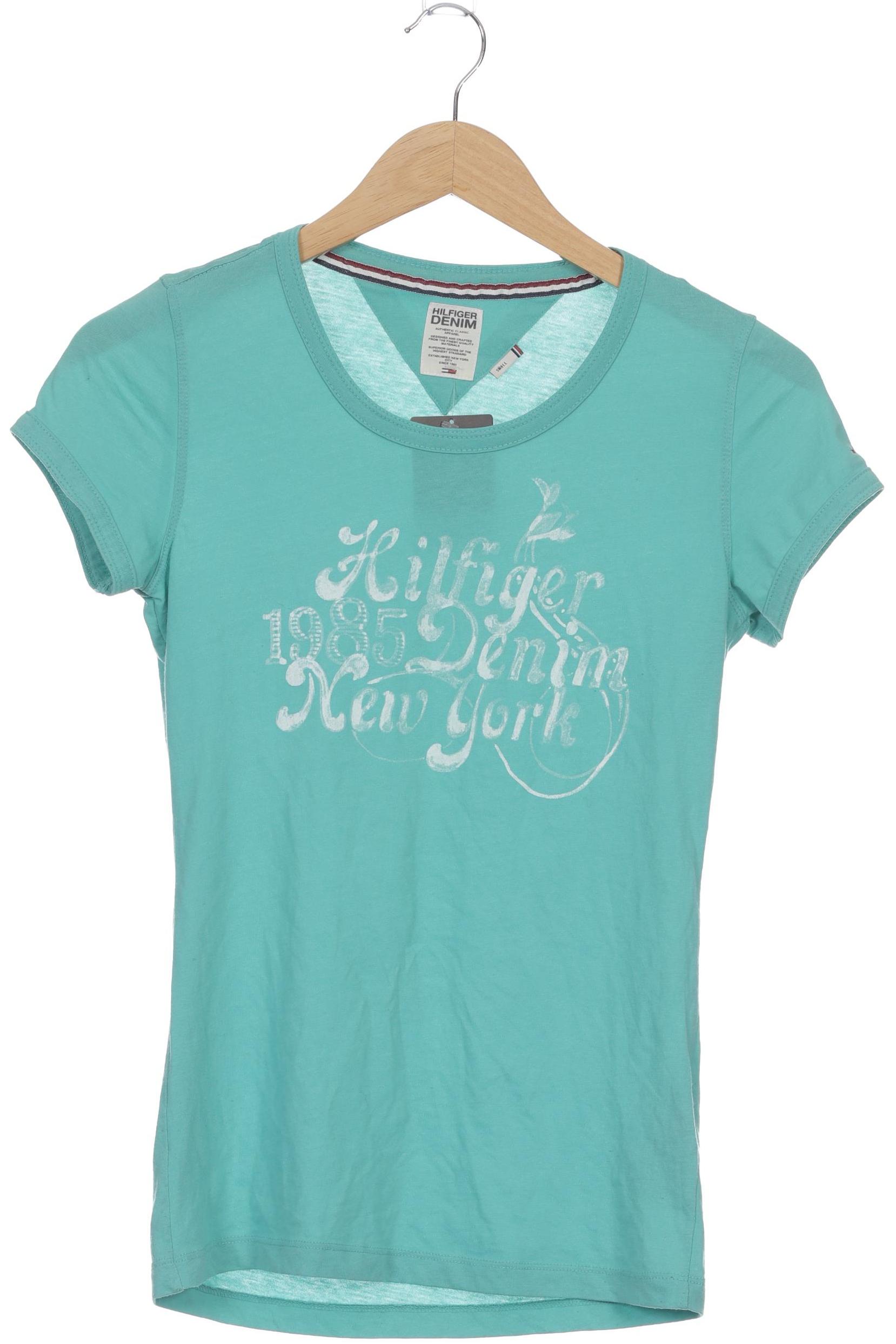 

Hilfiger Denim Damen T-Shirt, grün, Gr. 36
