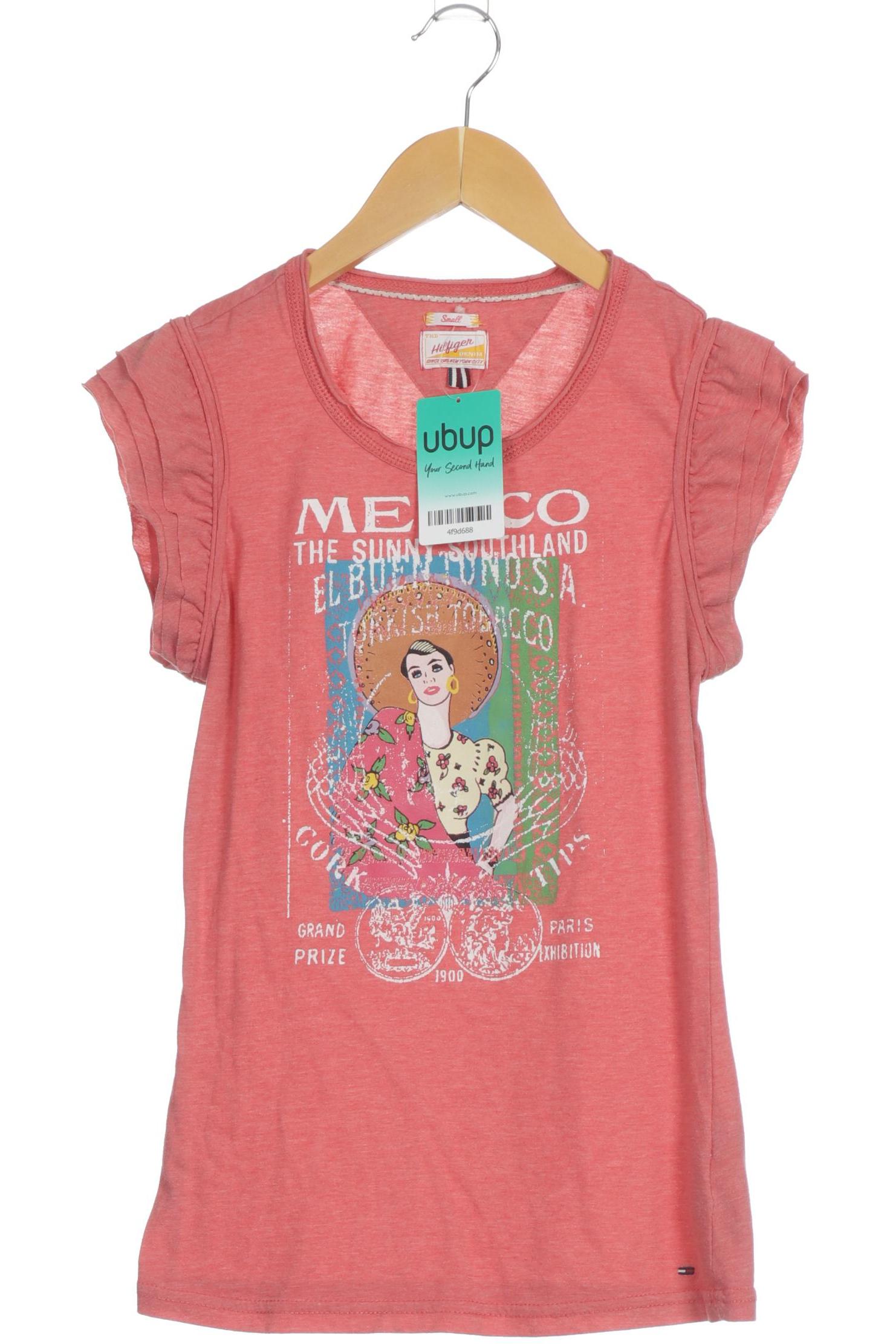 

Hilfiger Denim Damen T-Shirt, rot, Gr. 36