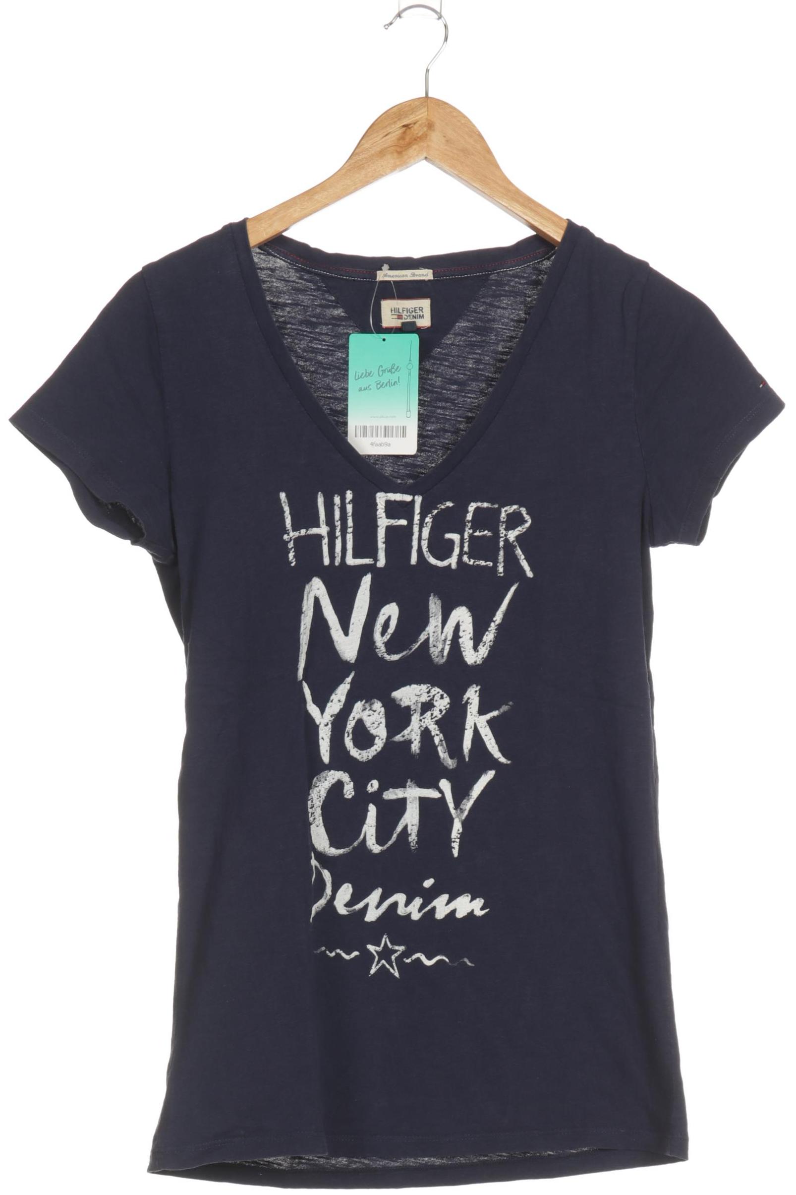 

Hilfiger Denim Damen T-Shirt, blau, Gr. 38