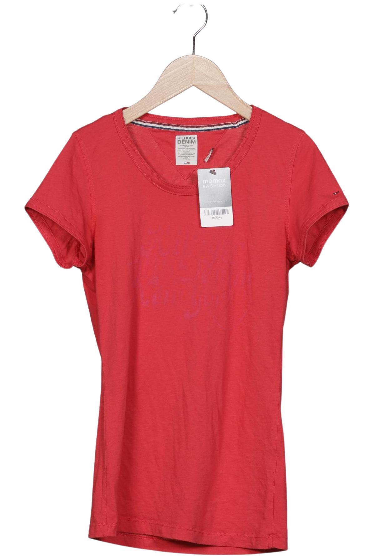 

Hilfiger Denim Damen T-Shirt, rot, Gr. 38