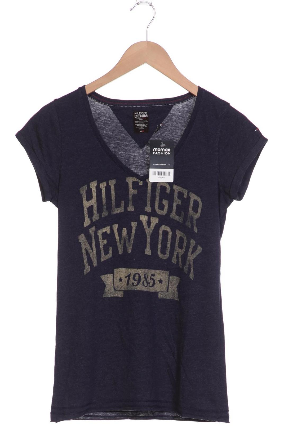 

HILFIGER DENIM Damen T-Shirt, marineblau