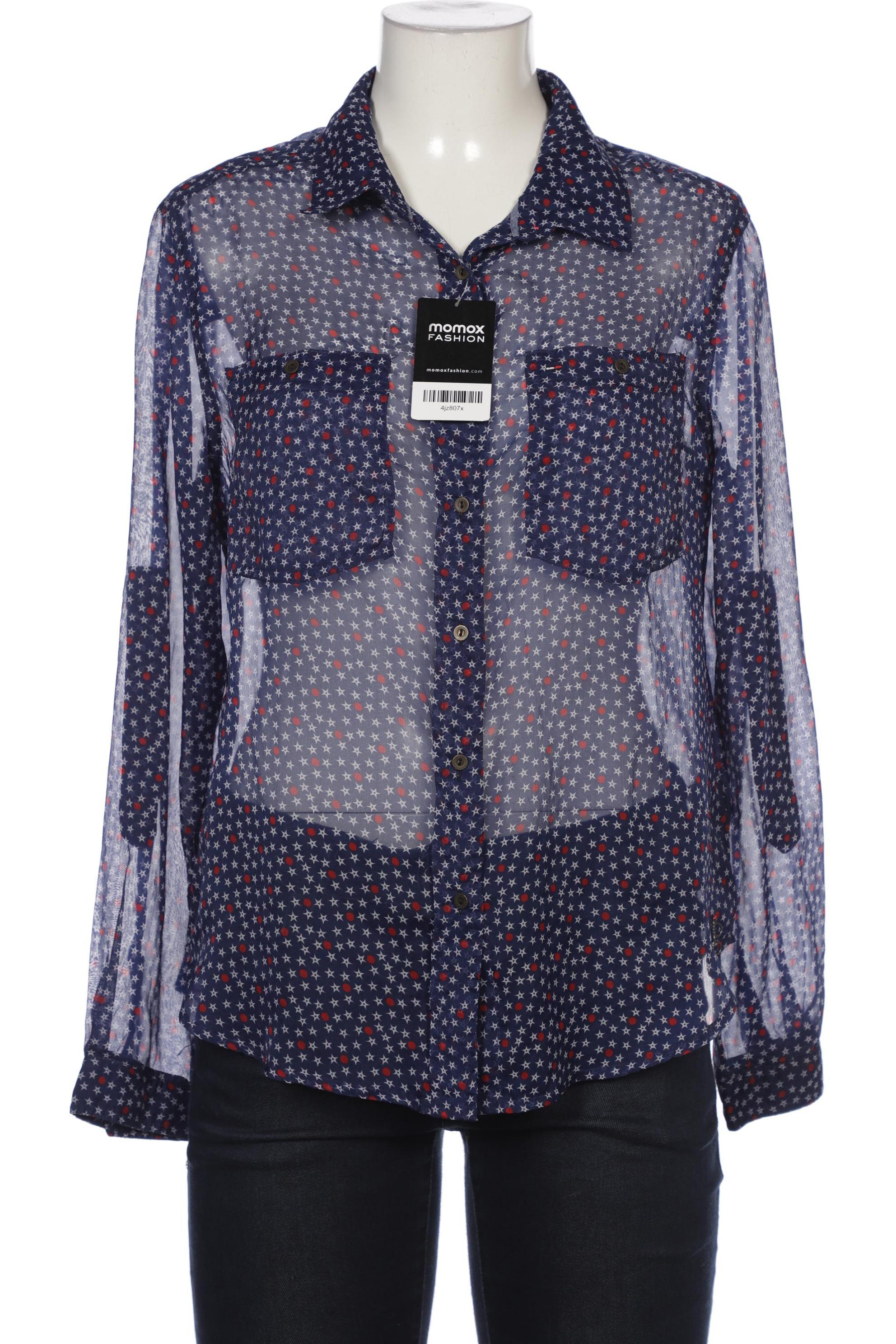 

HILFIGER DENIM Damen Bluse, marineblau