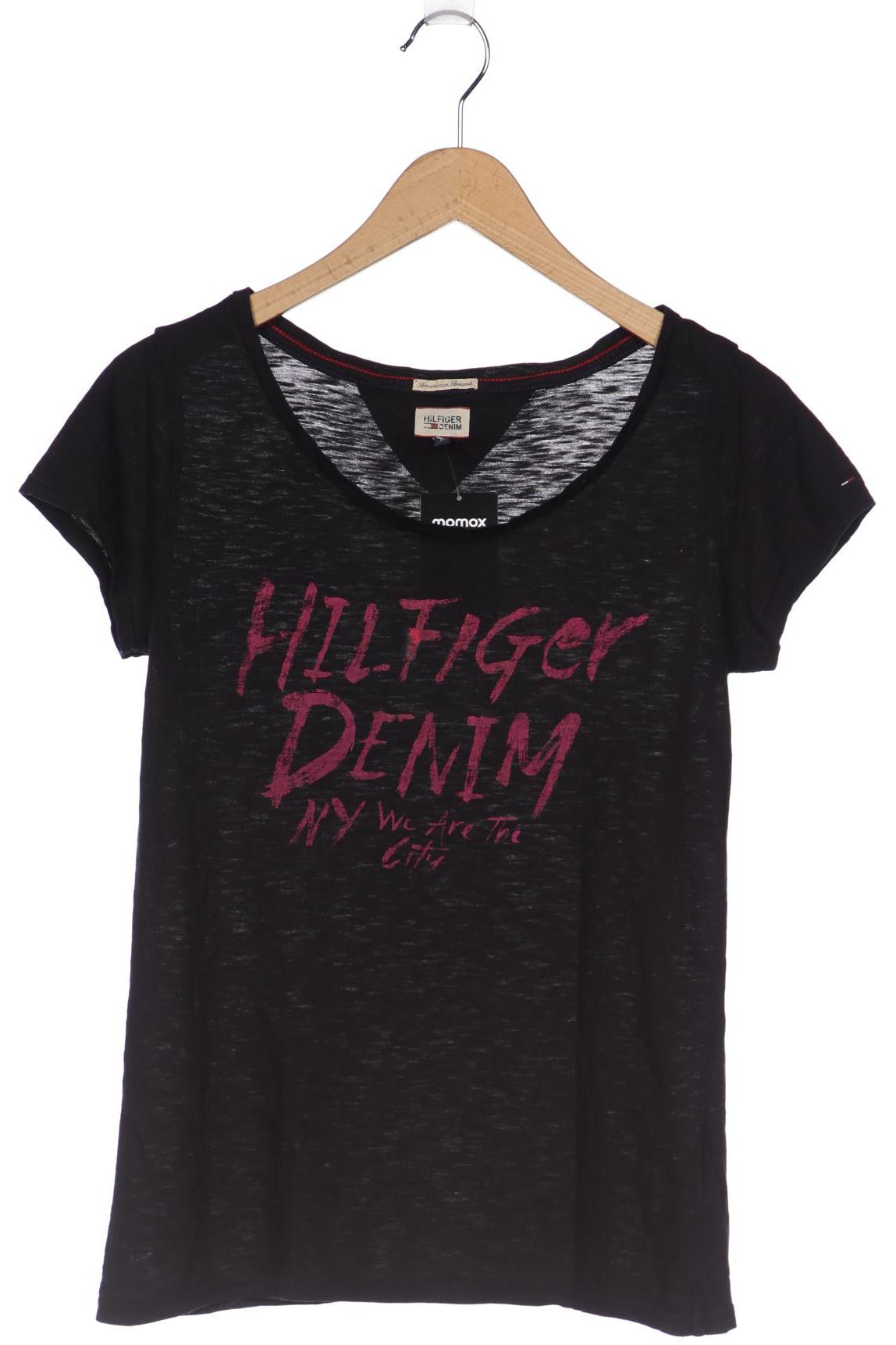 

HILFIGER DENIM Damen T-Shirt, schwarz