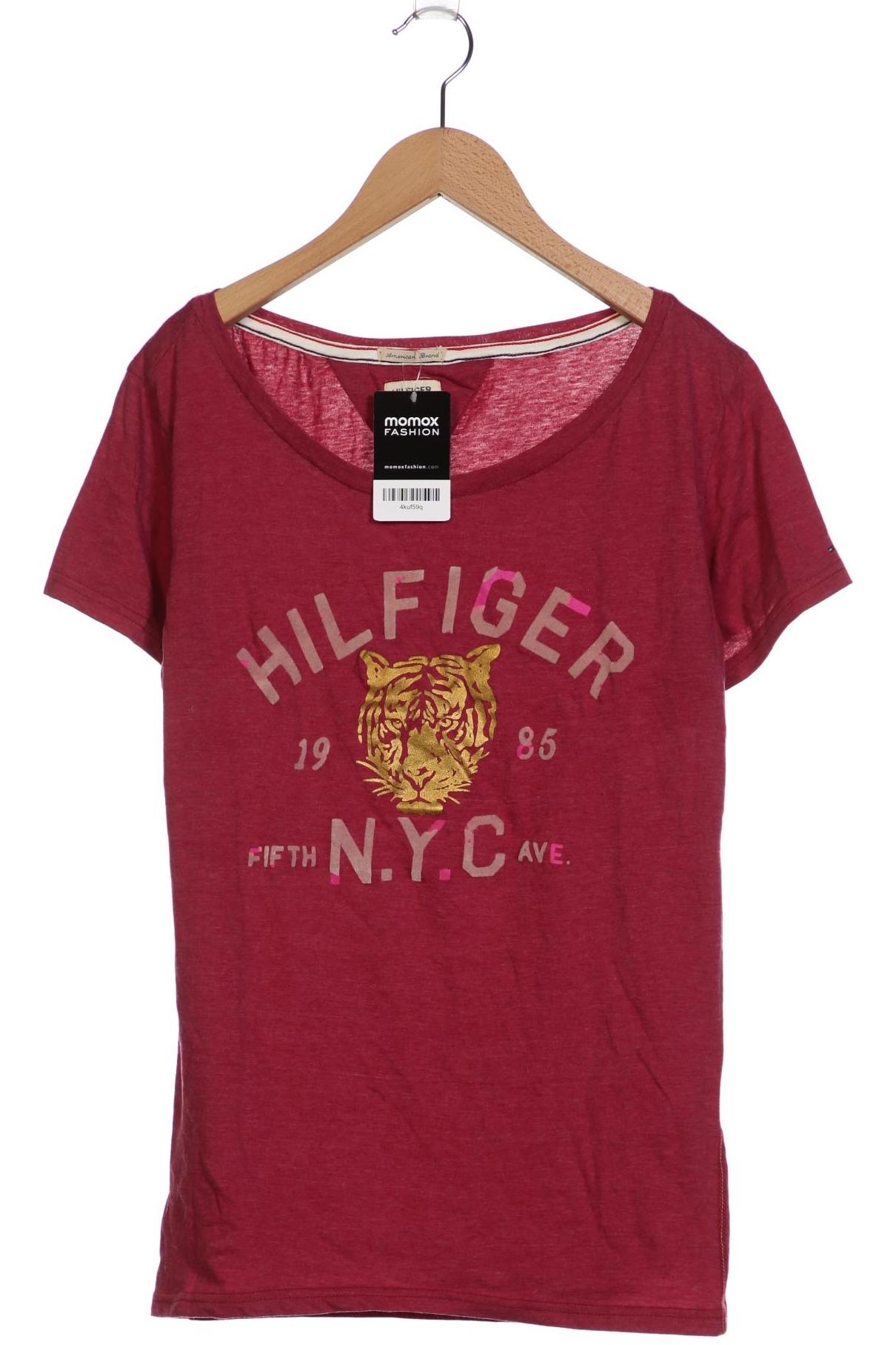 

Hilfiger Denim Damen T-Shirt, bordeaux, Gr. 44