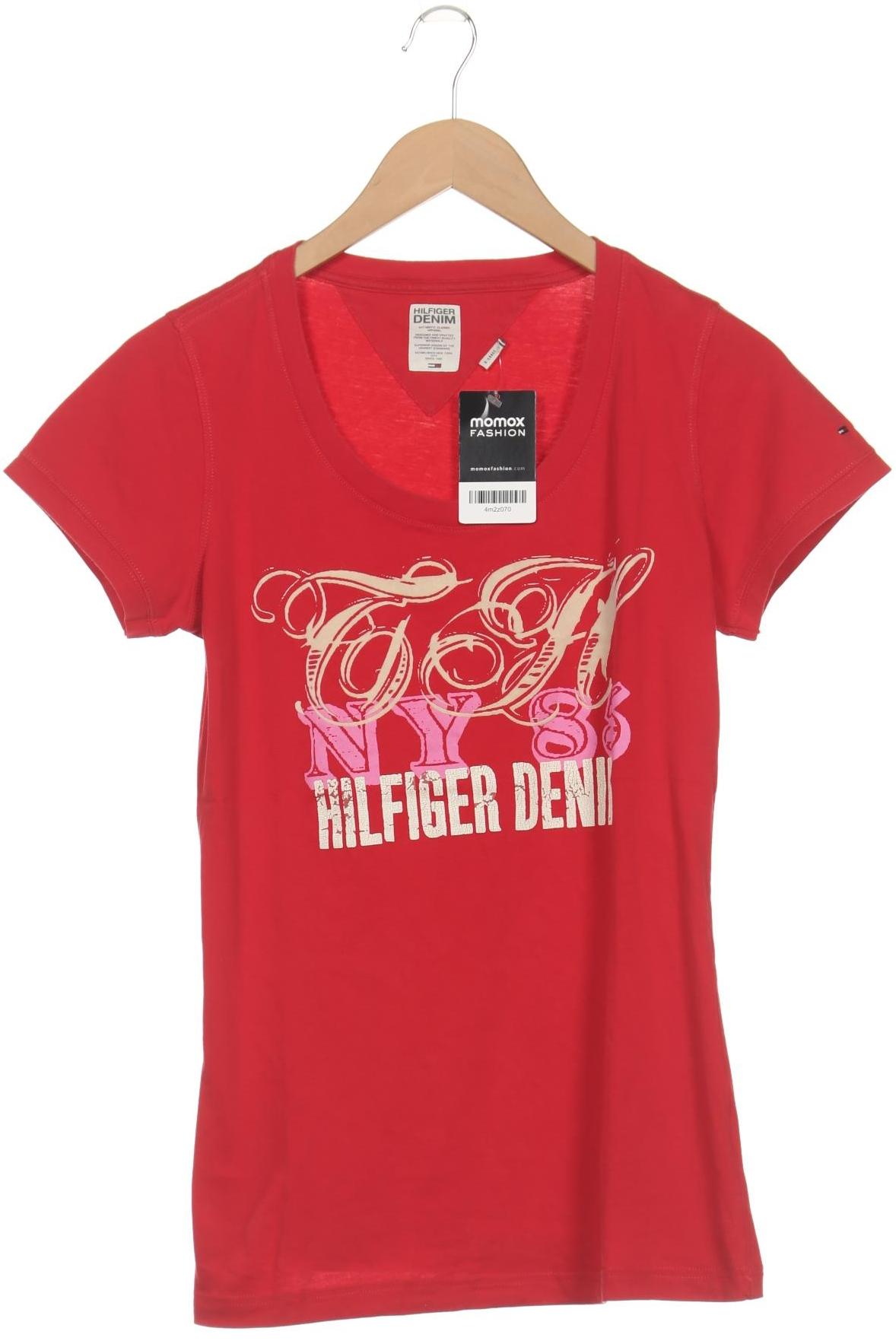 

Hilfiger Denim Damen T-Shirt, rot, Gr. 44