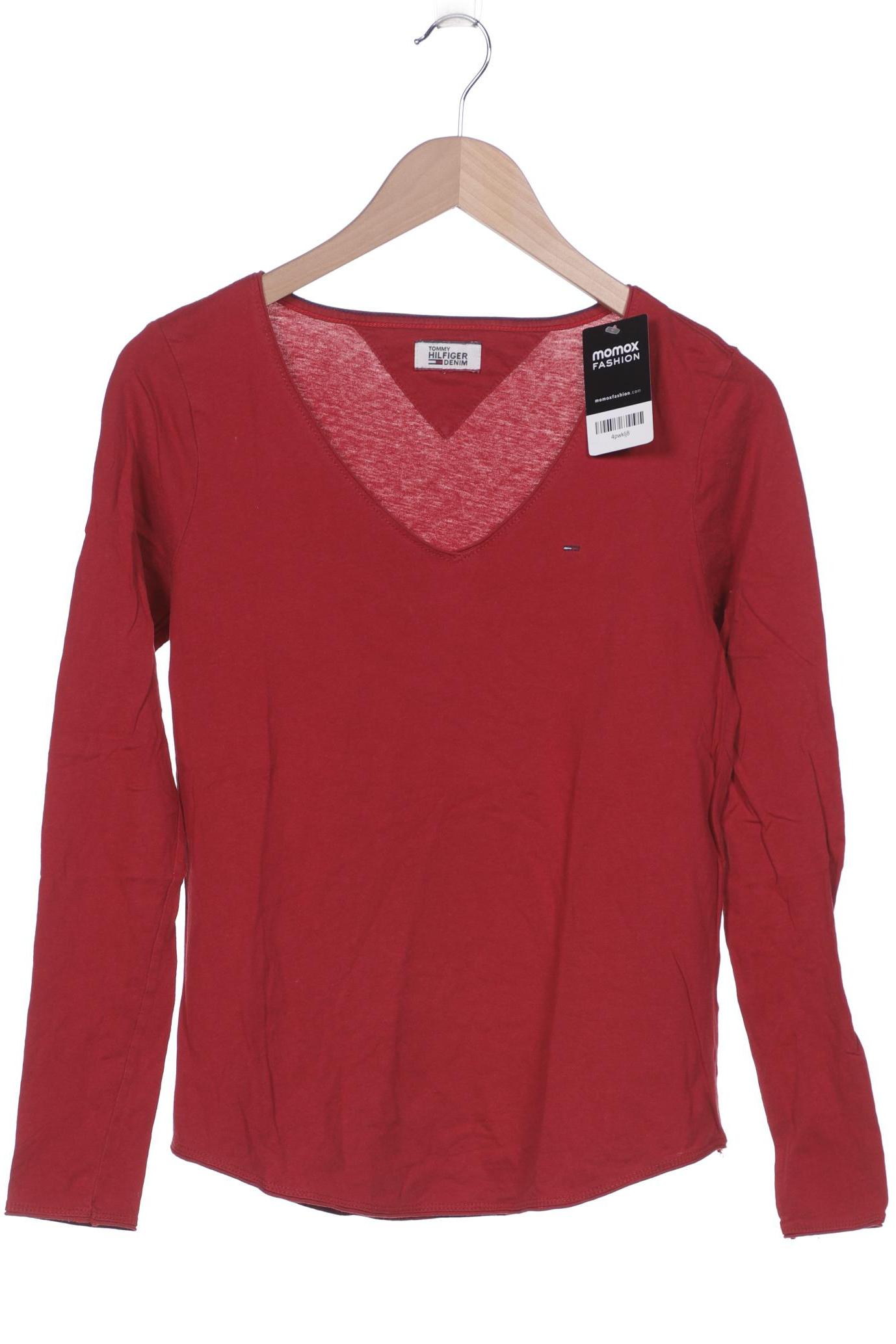 

HILFIGER DENIM Damen Langarmshirt, rot