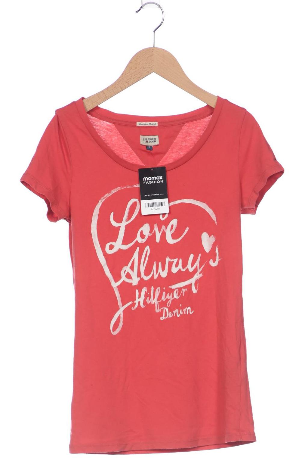 

Hilfiger Denim Damen T-Shirt, rot, Gr. 36