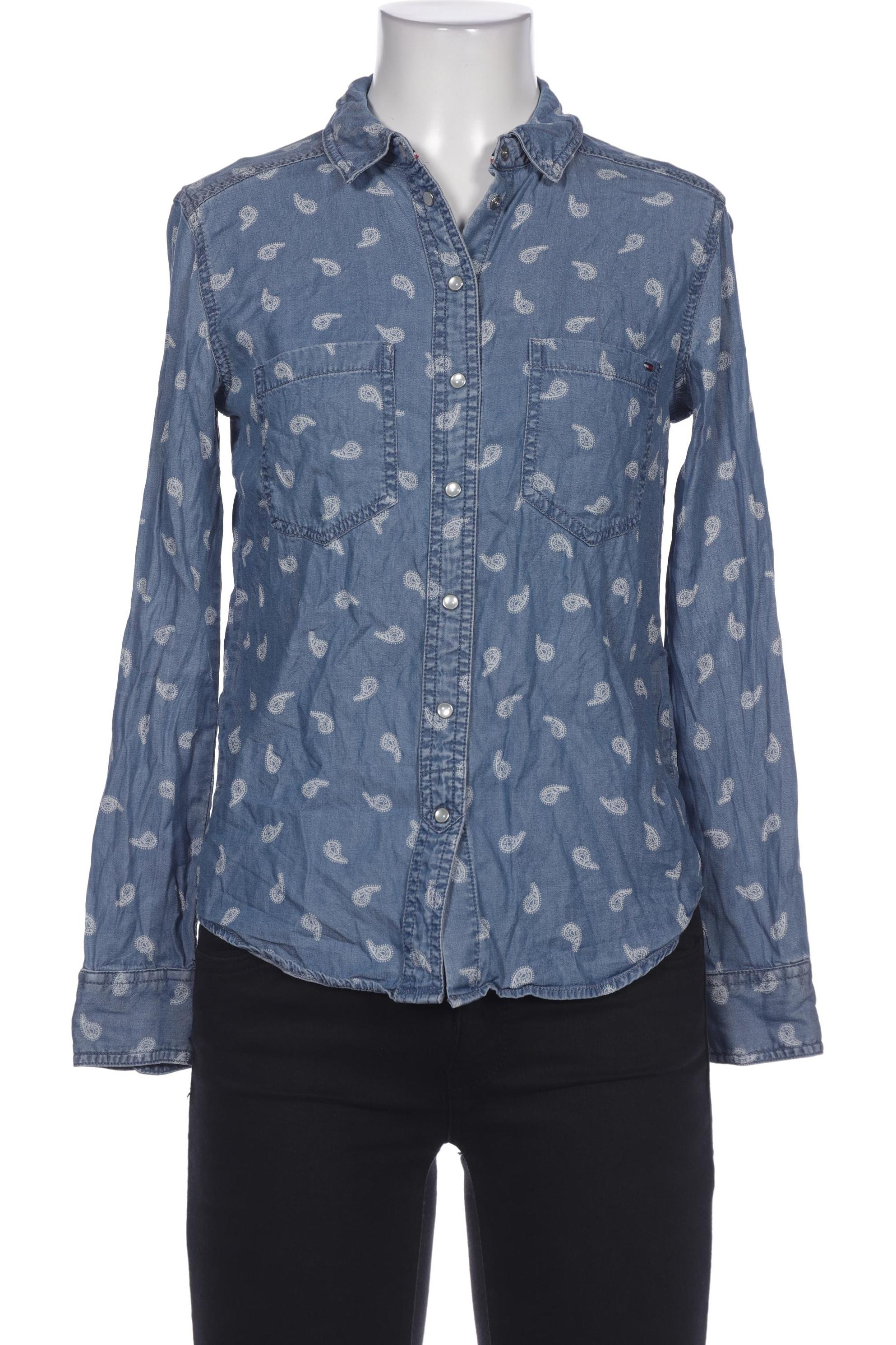 

HILFIGER DENIM Damen Bluse, hellblau