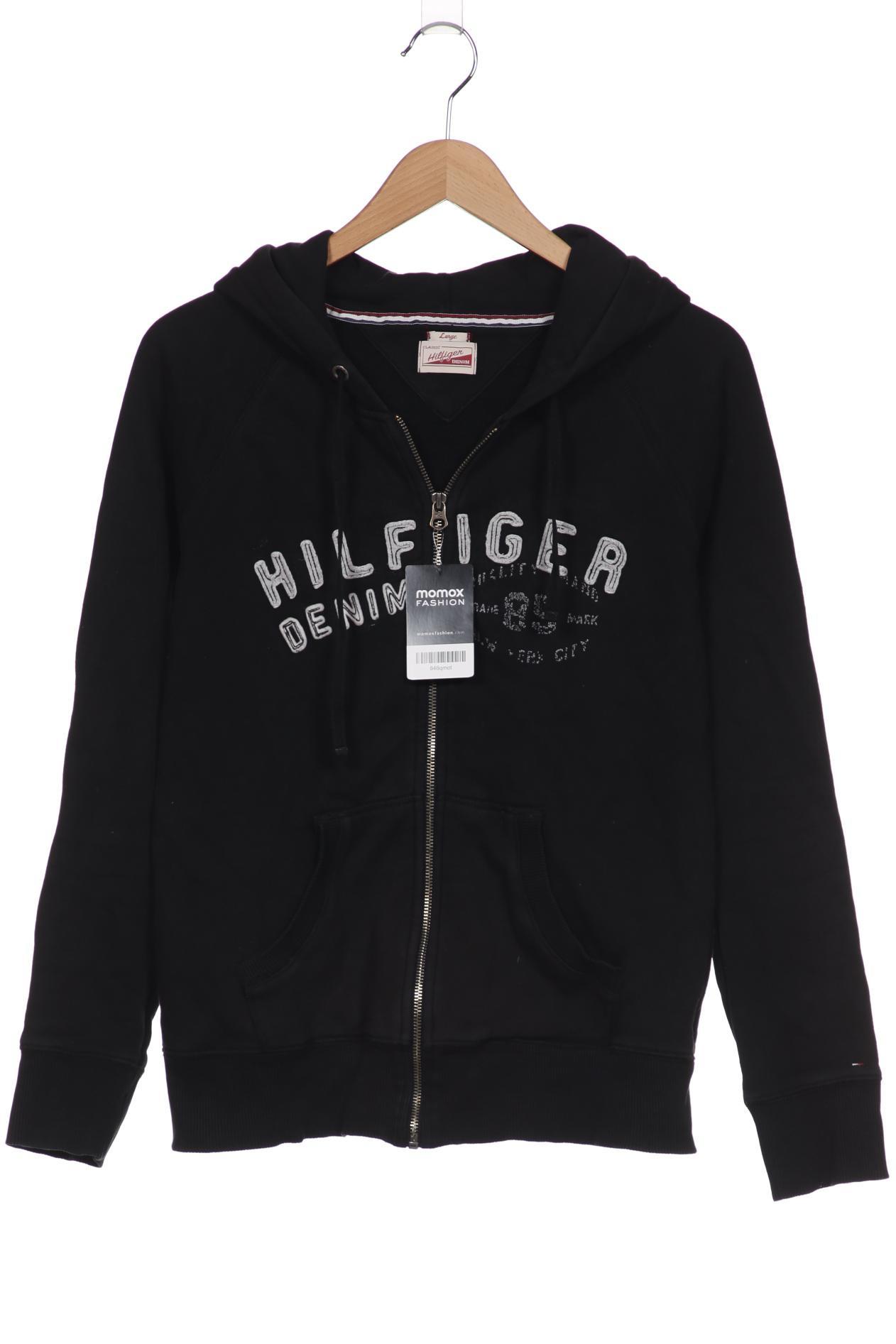 

HILFIGER DENIM Damen Kapuzenpullover, schwarz