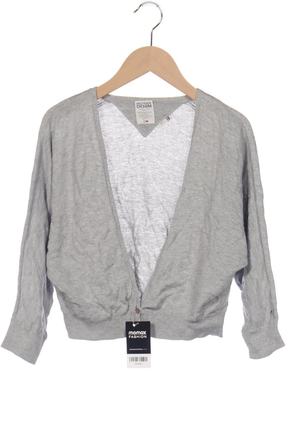 

Hilfiger Denim Damen Strickjacke, grau, Gr. 36