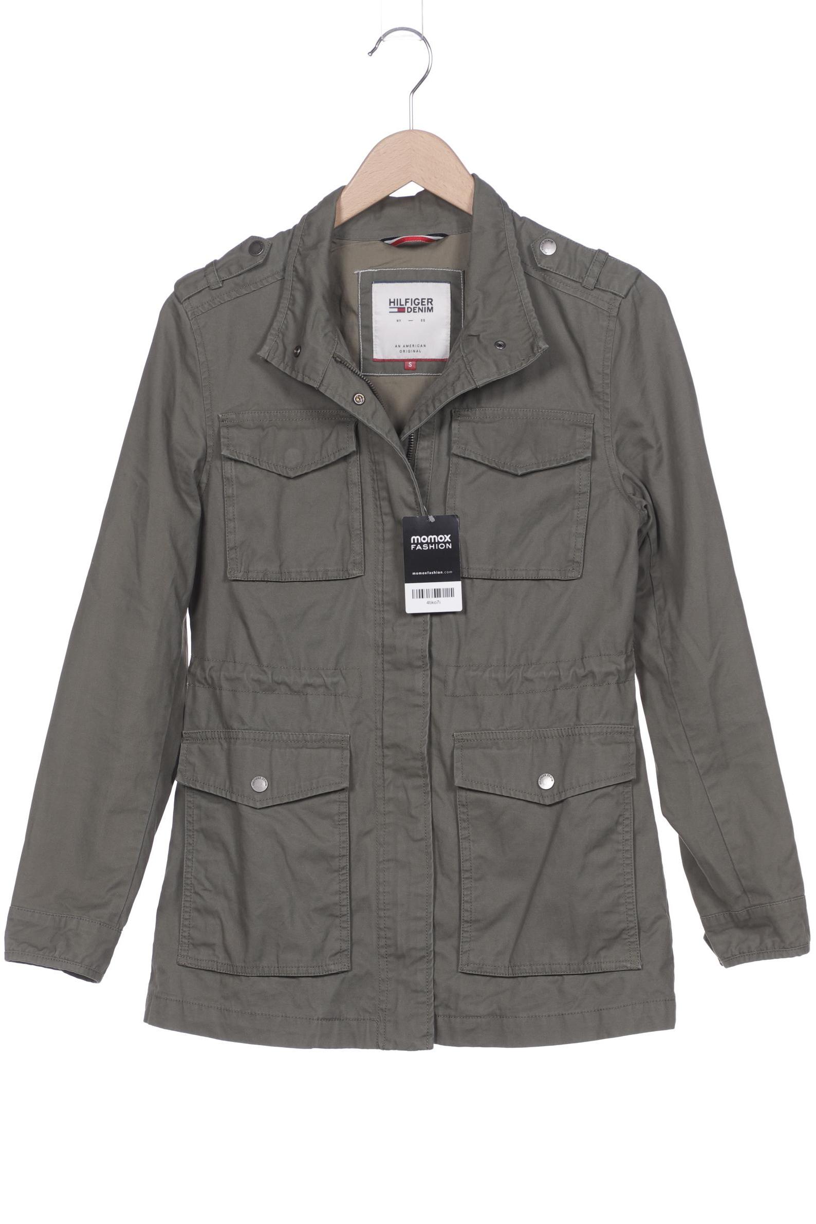 

Hilfiger Denim Damen Jacke, grün, Gr. 36