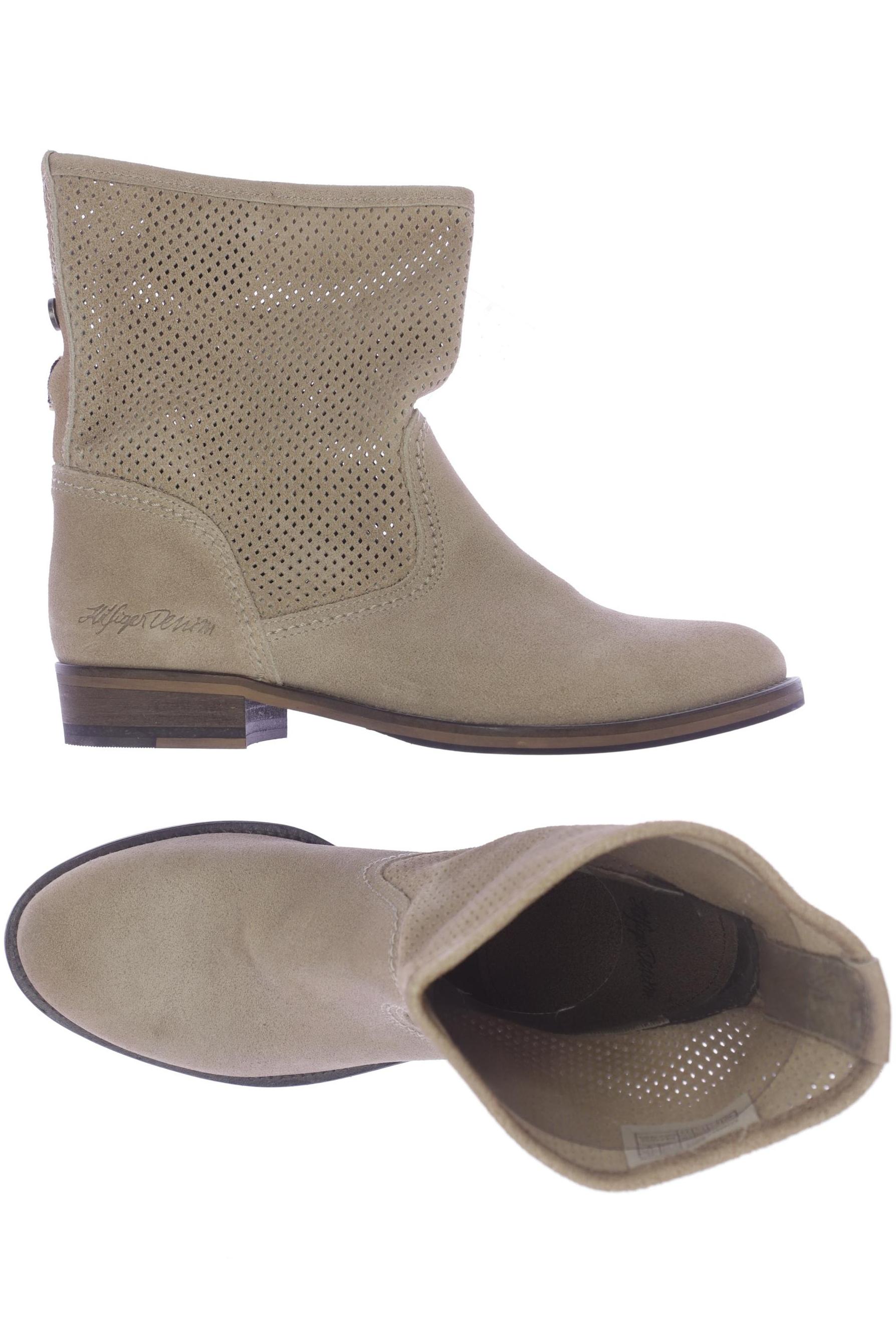 

Hilfiger Denim Damen Stiefelette, beige, Gr. 40