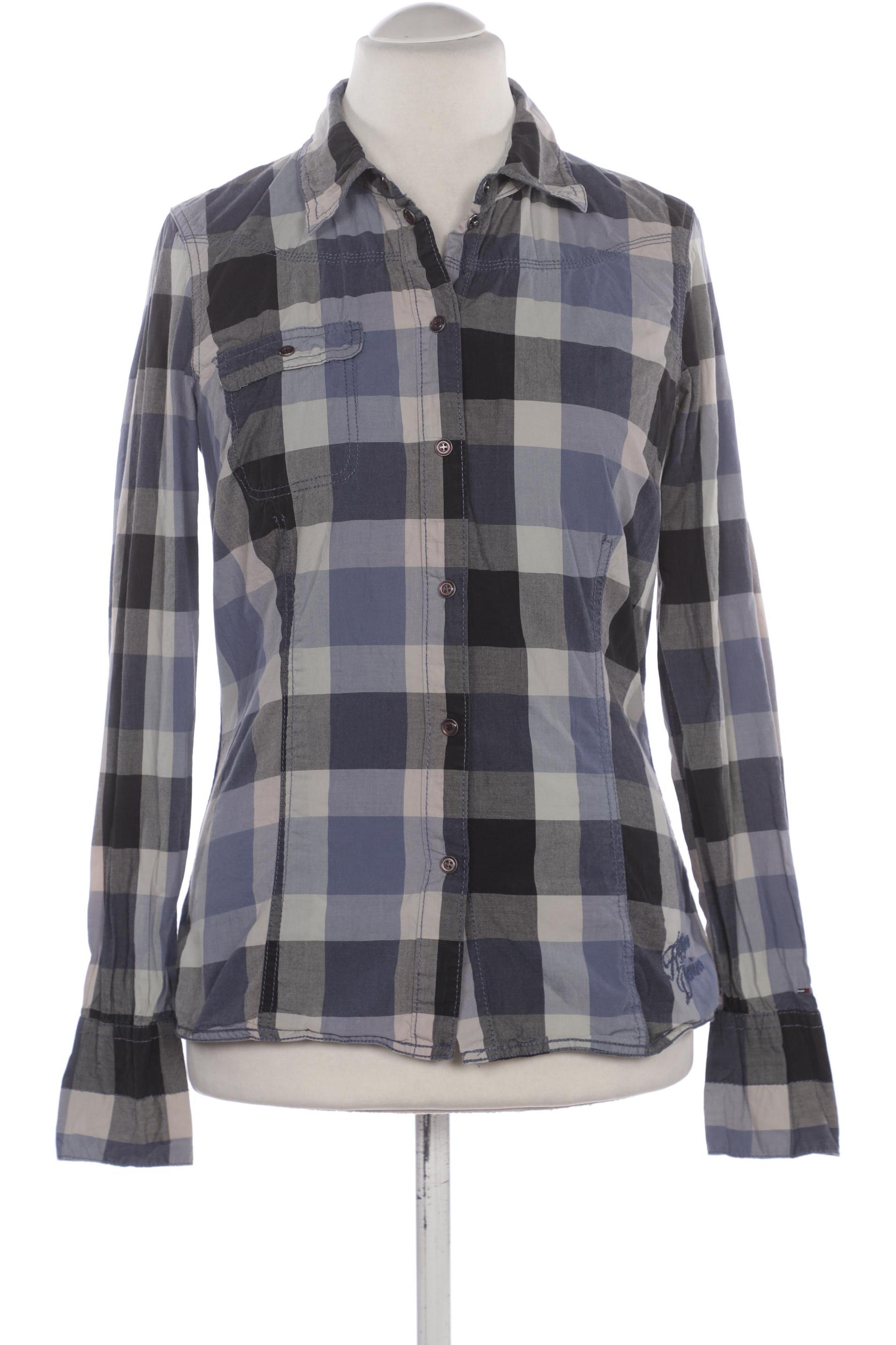 

Hilfiger Denim Damen Bluse, blau, Gr. 42