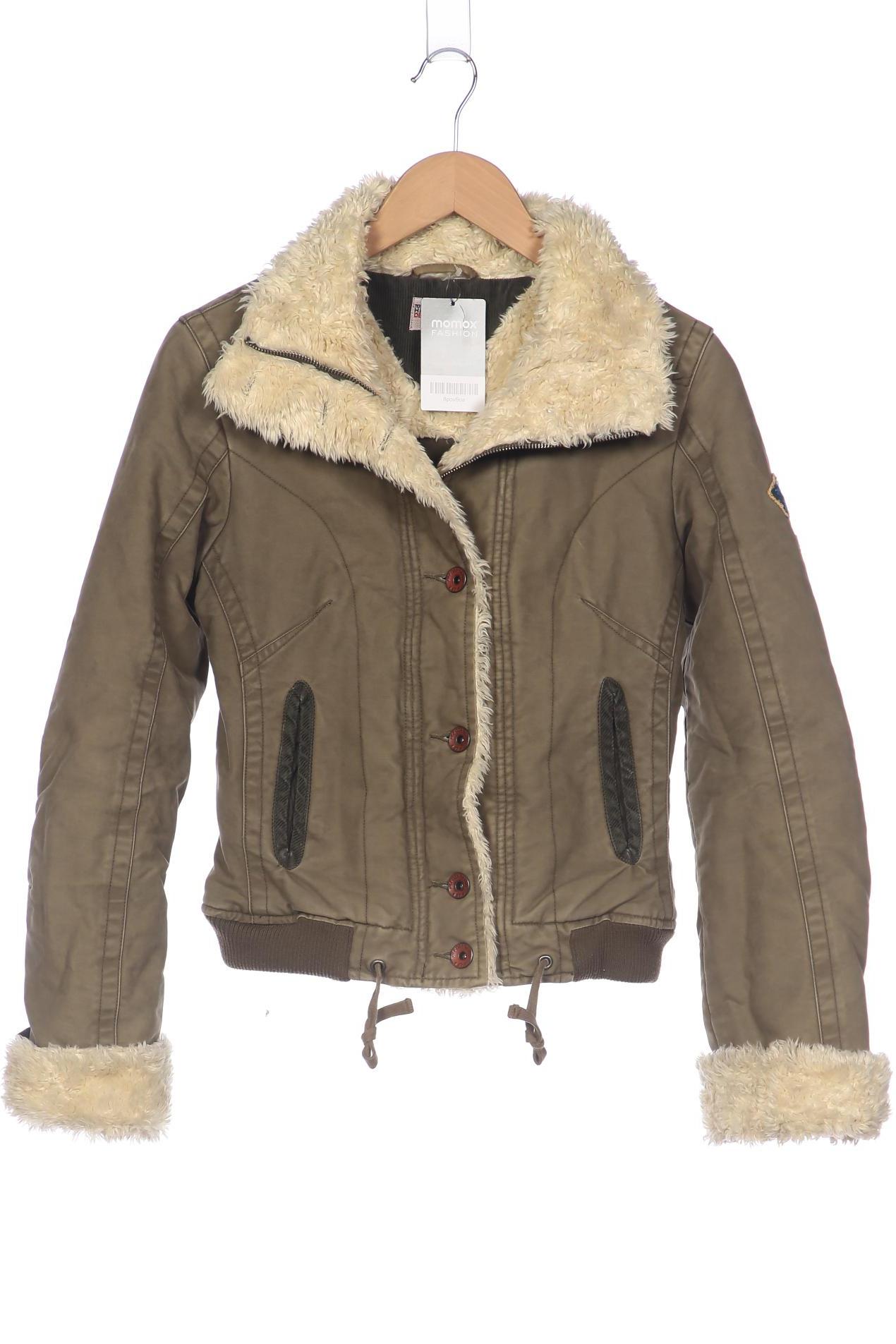 

Hilfiger Denim Damen Jacke, grün, Gr. 36