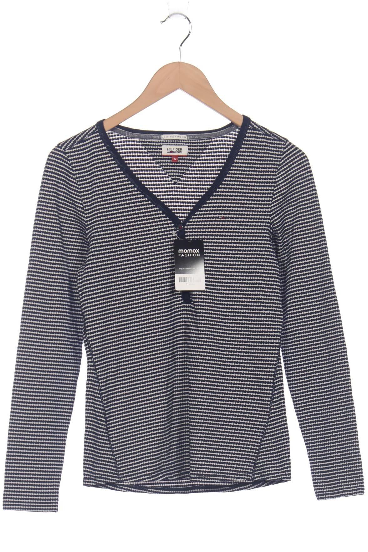 

Hilfiger Denim Damen Langarmshirt, marineblau, Gr. 36