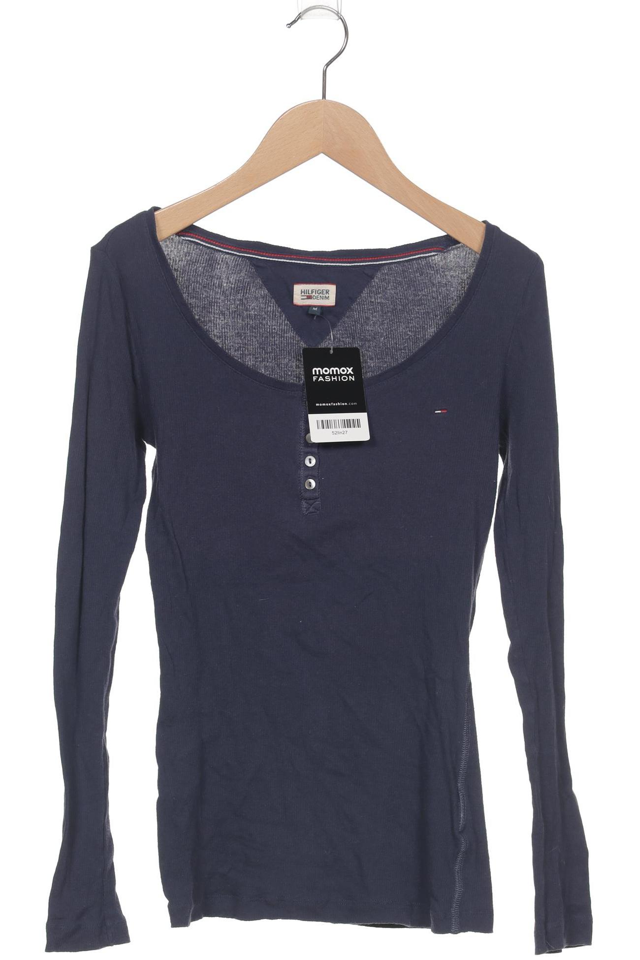 

Hilfiger Denim Damen Langarmshirt, marineblau, Gr. 38