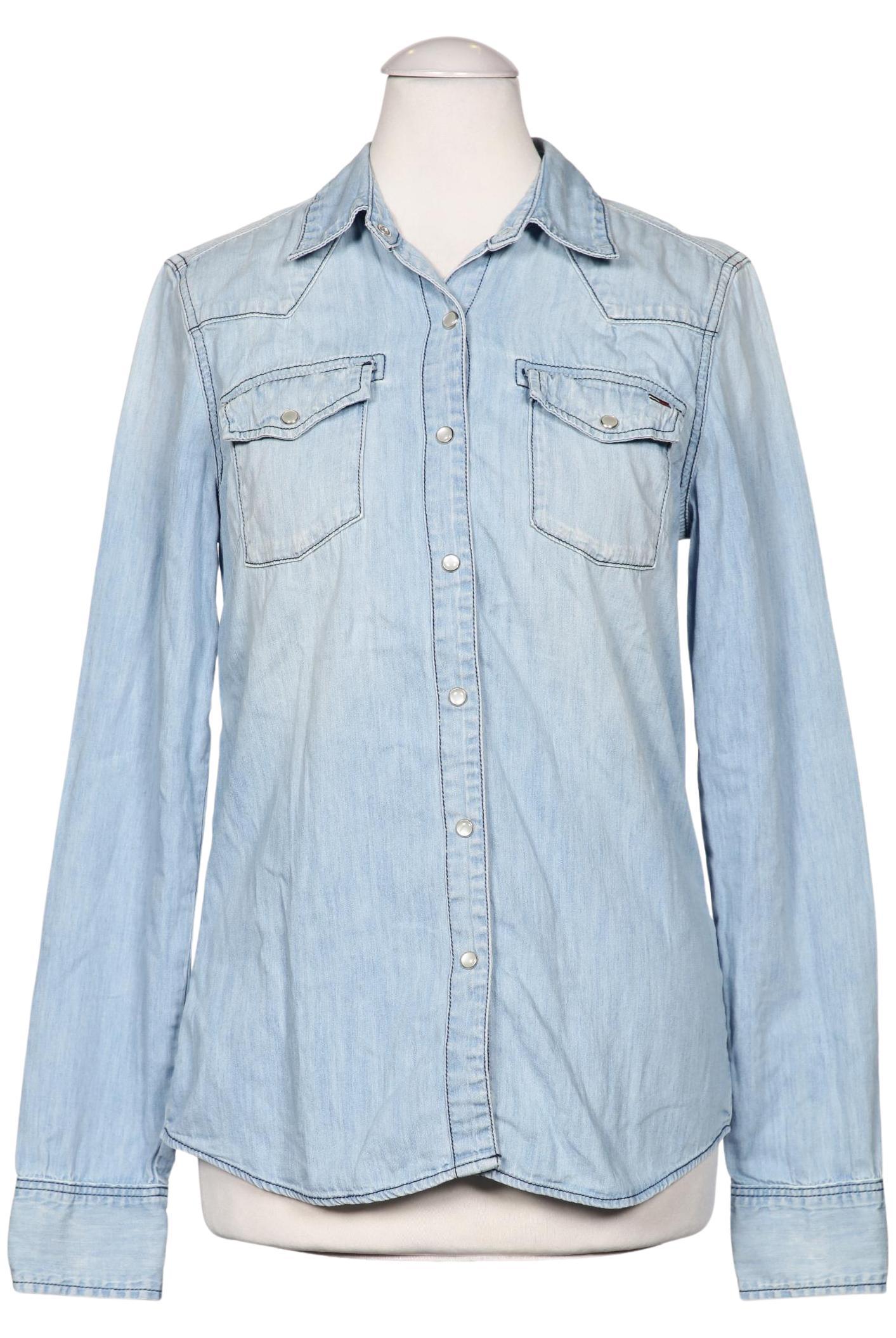 

Hilfiger Denim Damen Bluse, blau, Gr. 34