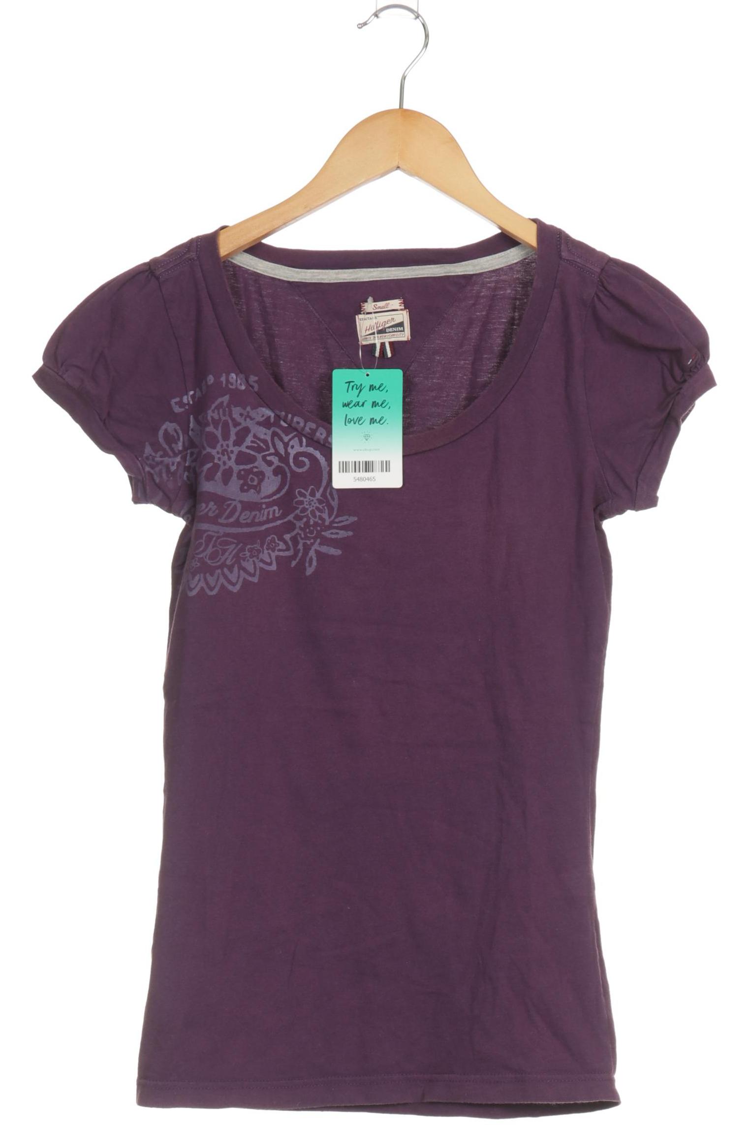 

Hilfiger Denim Damen T-Shirt, flieder, Gr. 36
