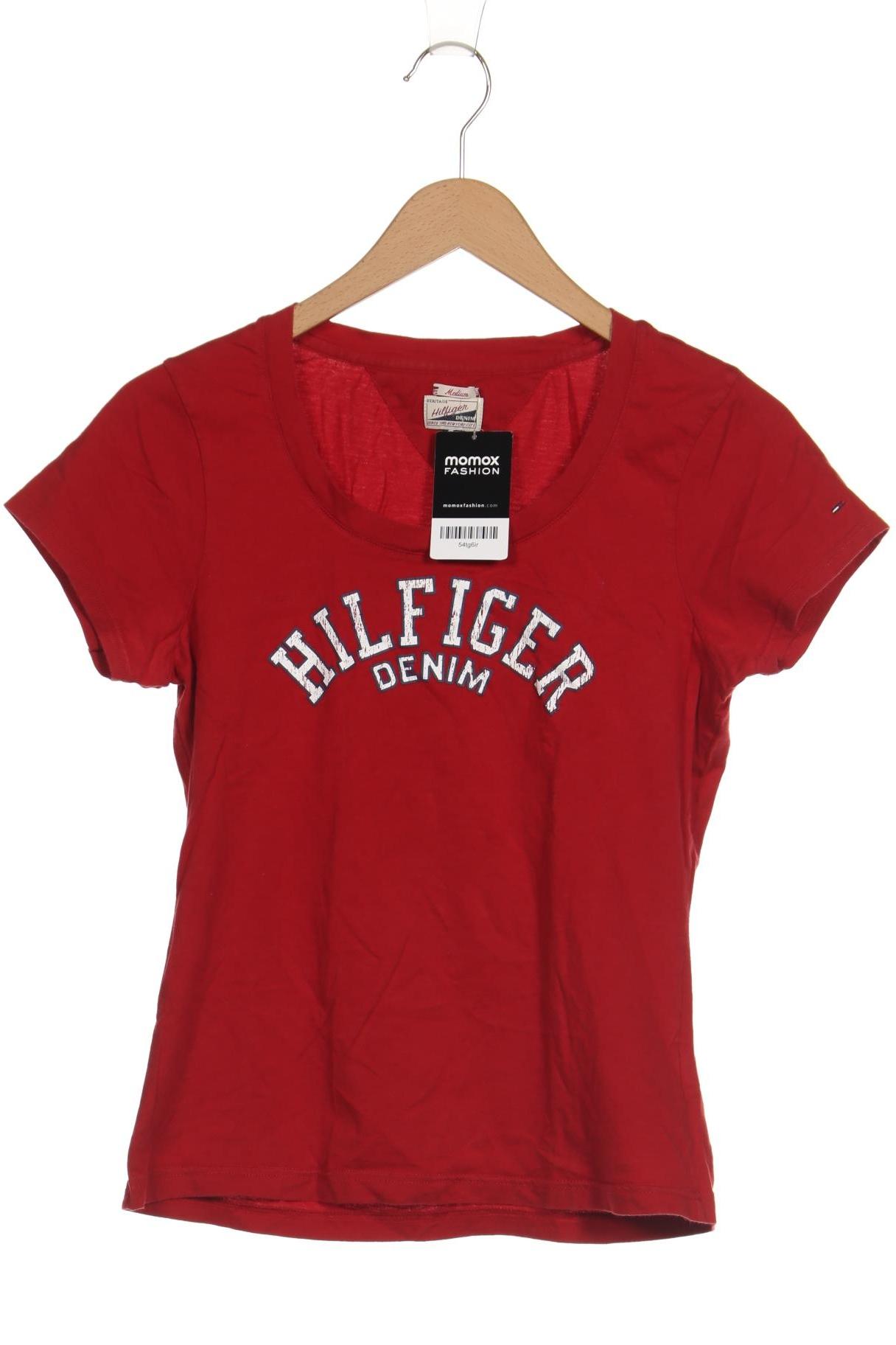 

Hilfiger Denim Damen T-Shirt, rot, Gr. 38