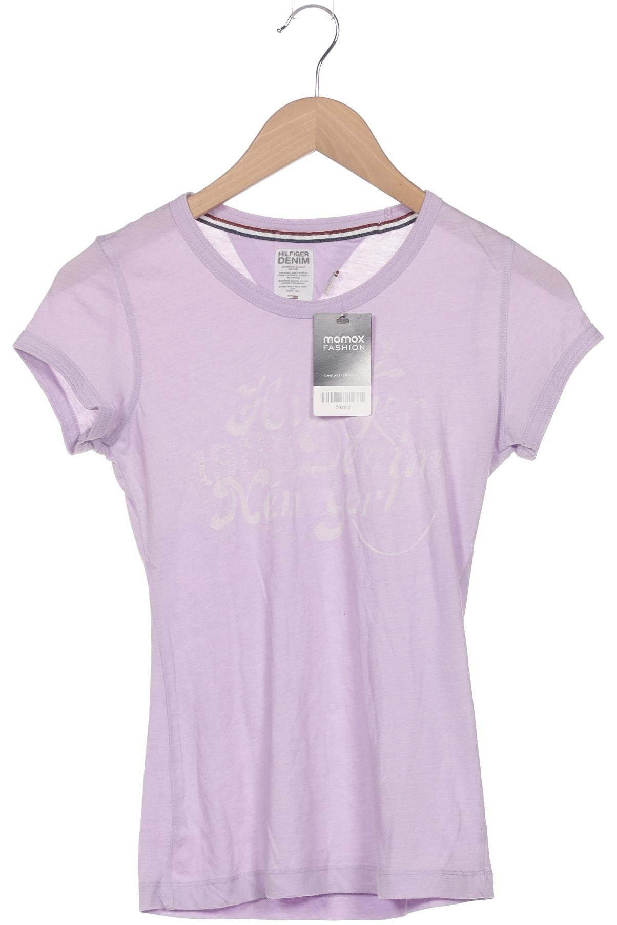 

Hilfiger Denim Damen T-Shirt, flieder, Gr. 34