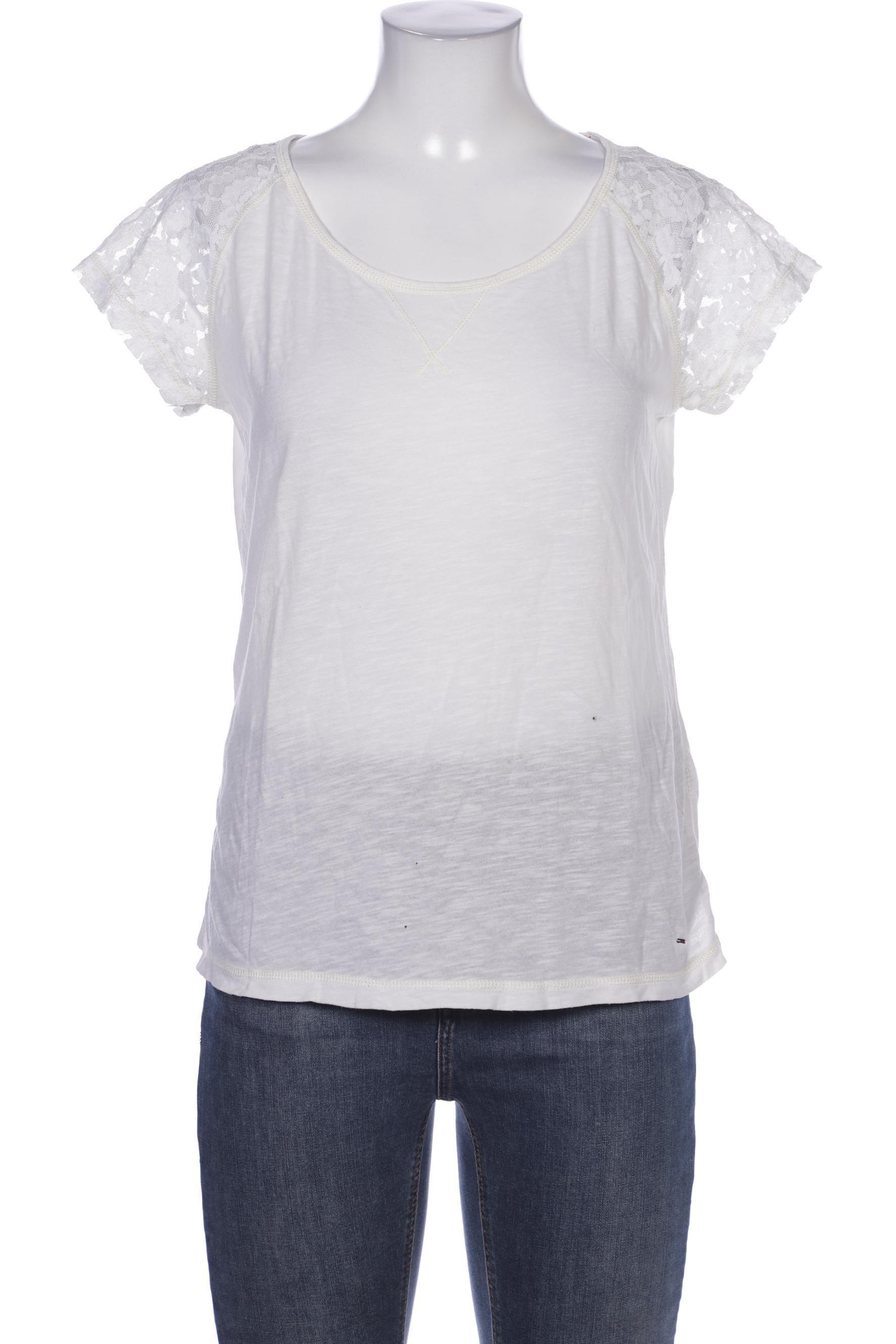 

Hilfiger Denim Damen T-Shirt, cremeweiß, Gr. 38