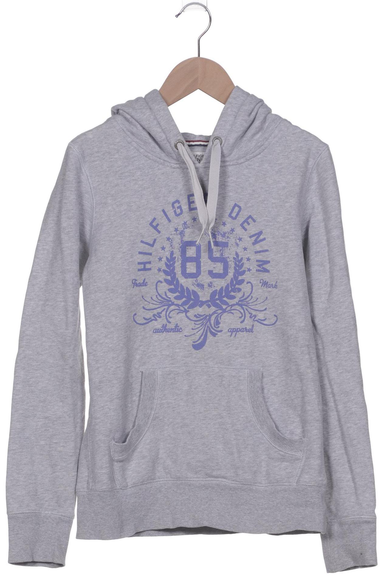 

Hilfiger Denim Damen Kapuzenpullover, grau, Gr. 38