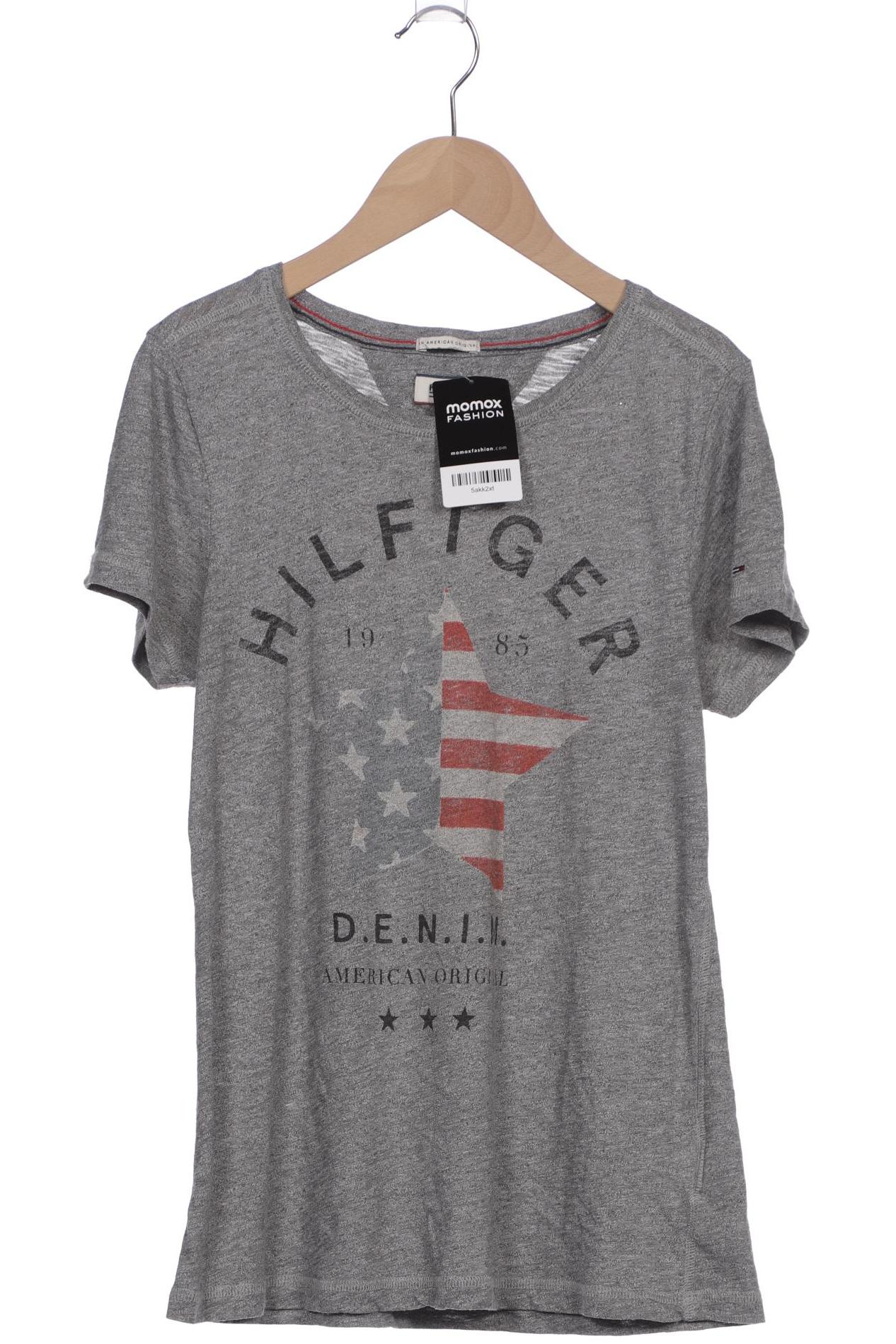 

Hilfiger Denim Damen T-Shirt, grau, Gr. 34