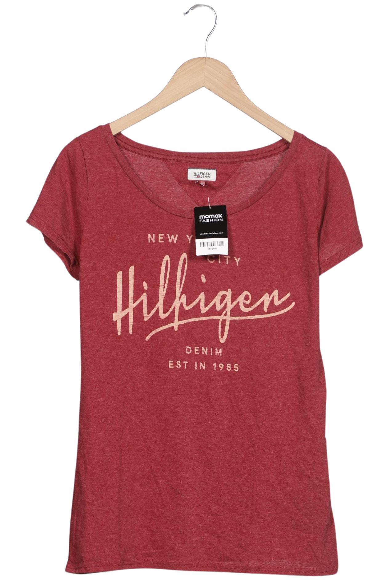 

Hilfiger Denim Damen T-Shirt, rot, Gr. 44
