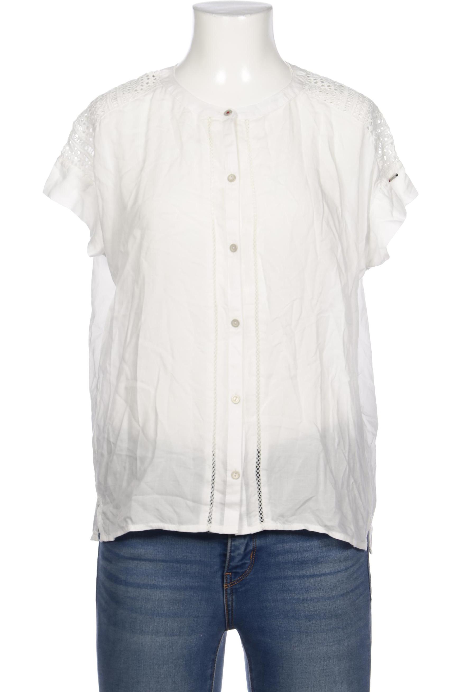 

HILFIGER DENIM Damen Bluse, weiß