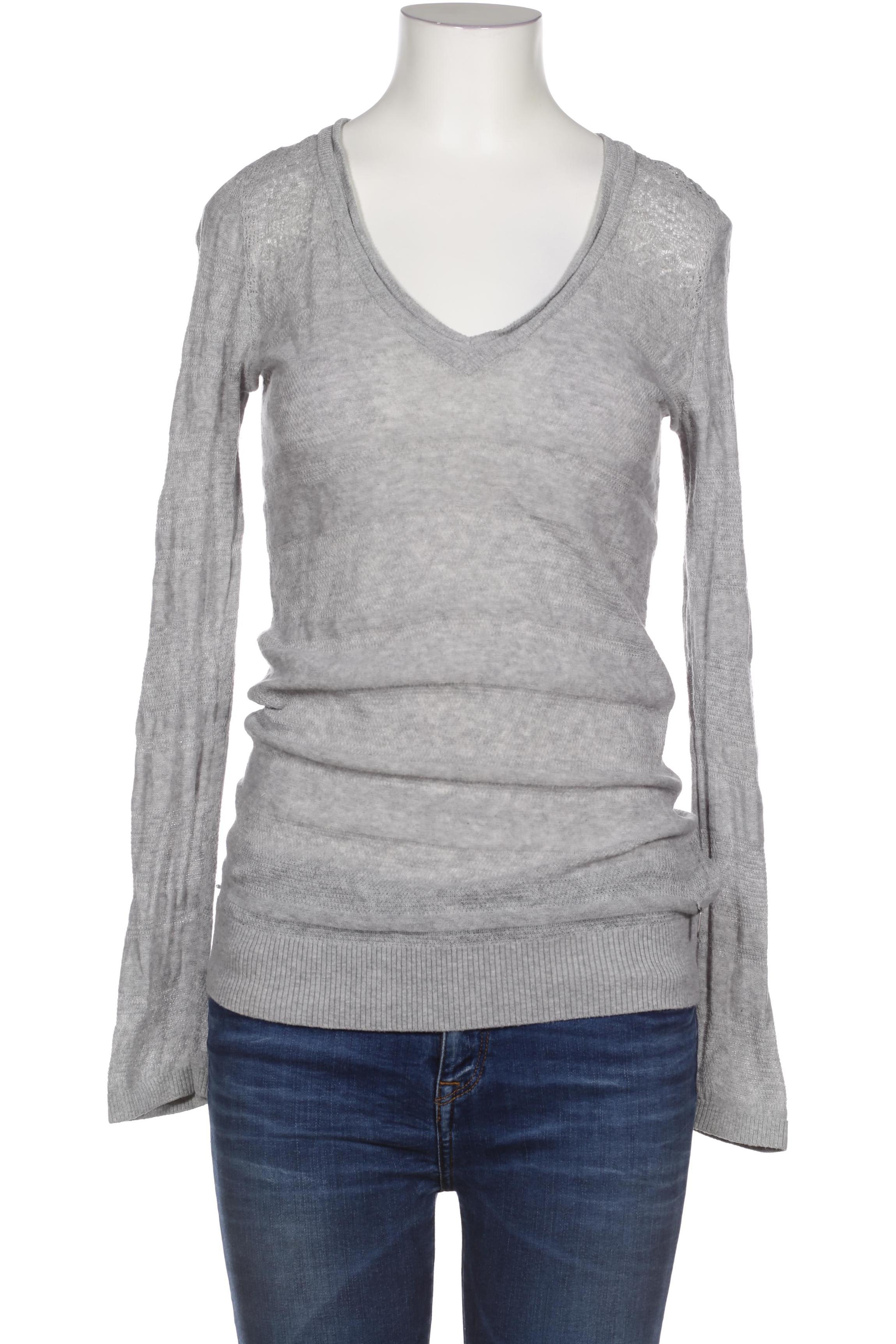 

Hilfiger Denim Damen Langarmshirt, grau, Gr. 36