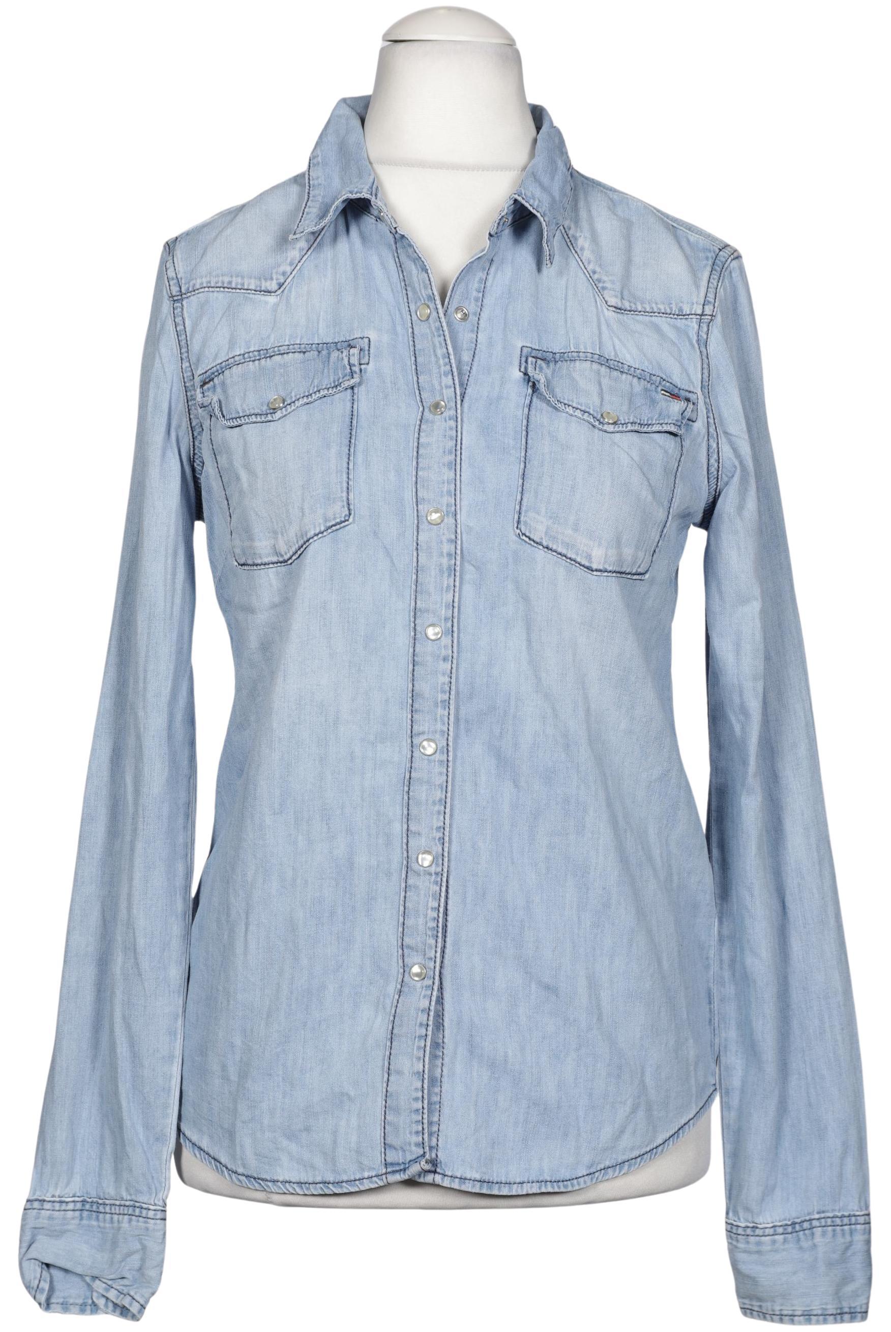 

Hilfiger Denim Damen Bluse, blau, Gr. 38