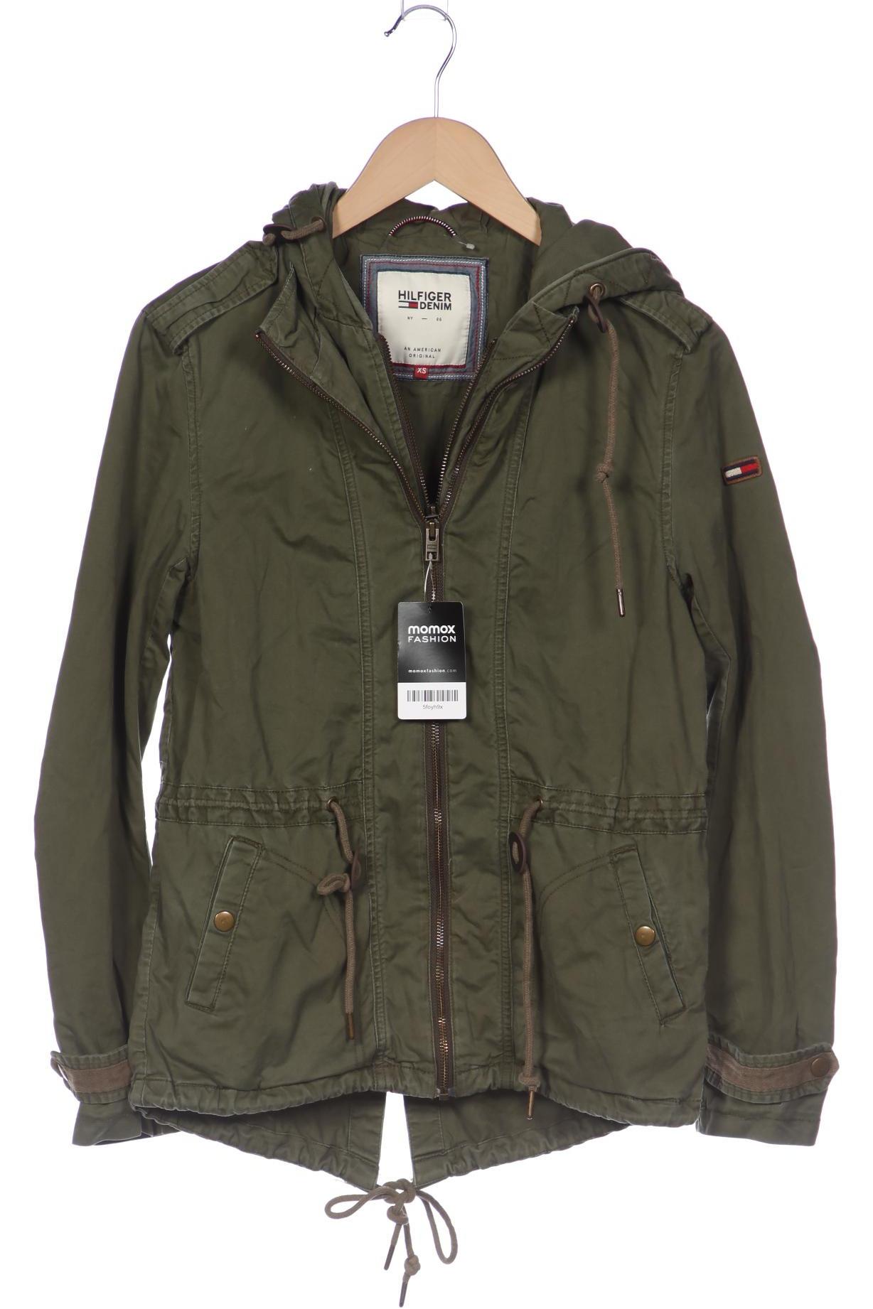 

Hilfiger Denim Damen Jacke, grün, Gr. 34