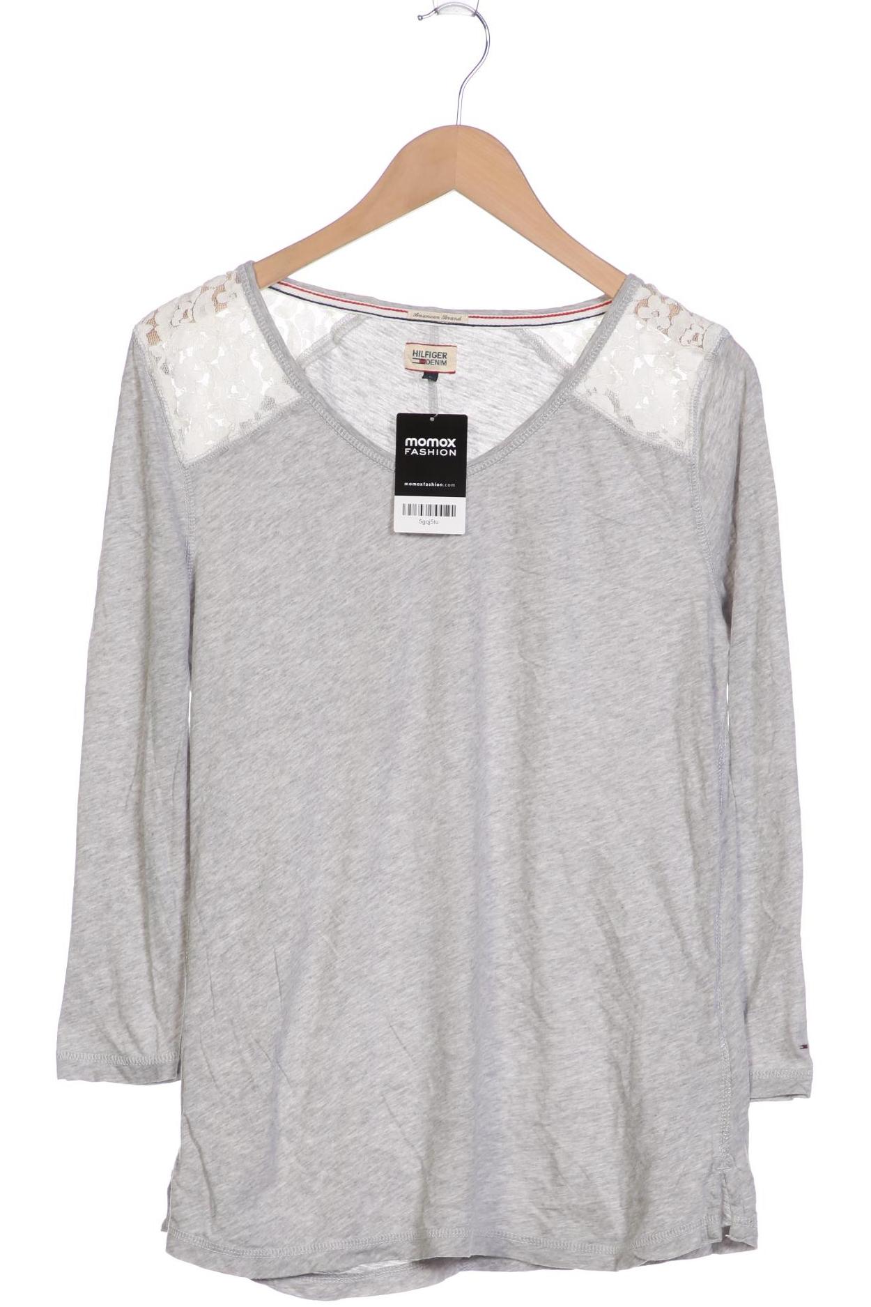 

HILFIGER DENIM Damen Langarmshirt, grau