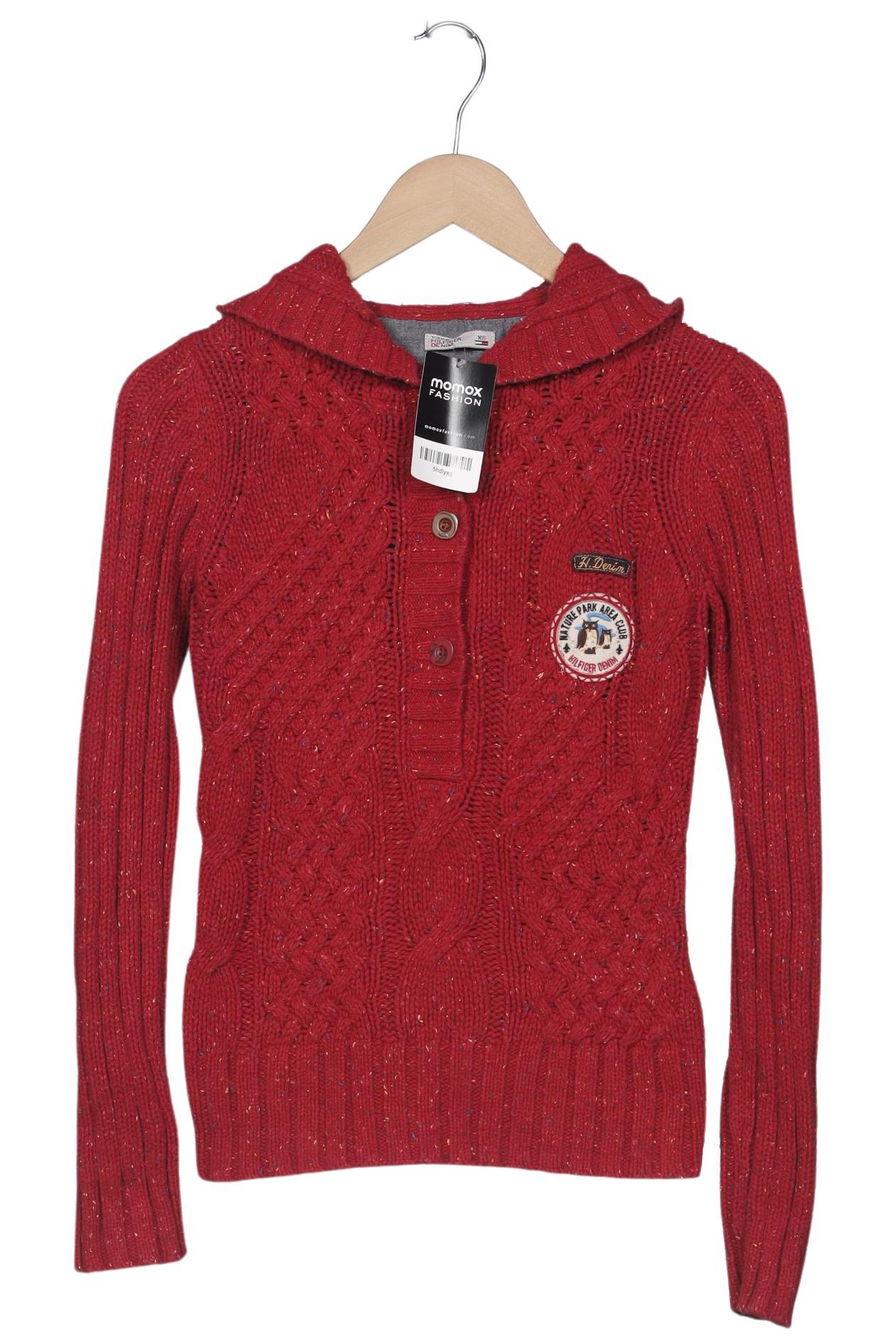 

Hilfiger Denim Damen Pullover, rot, Gr. 34
