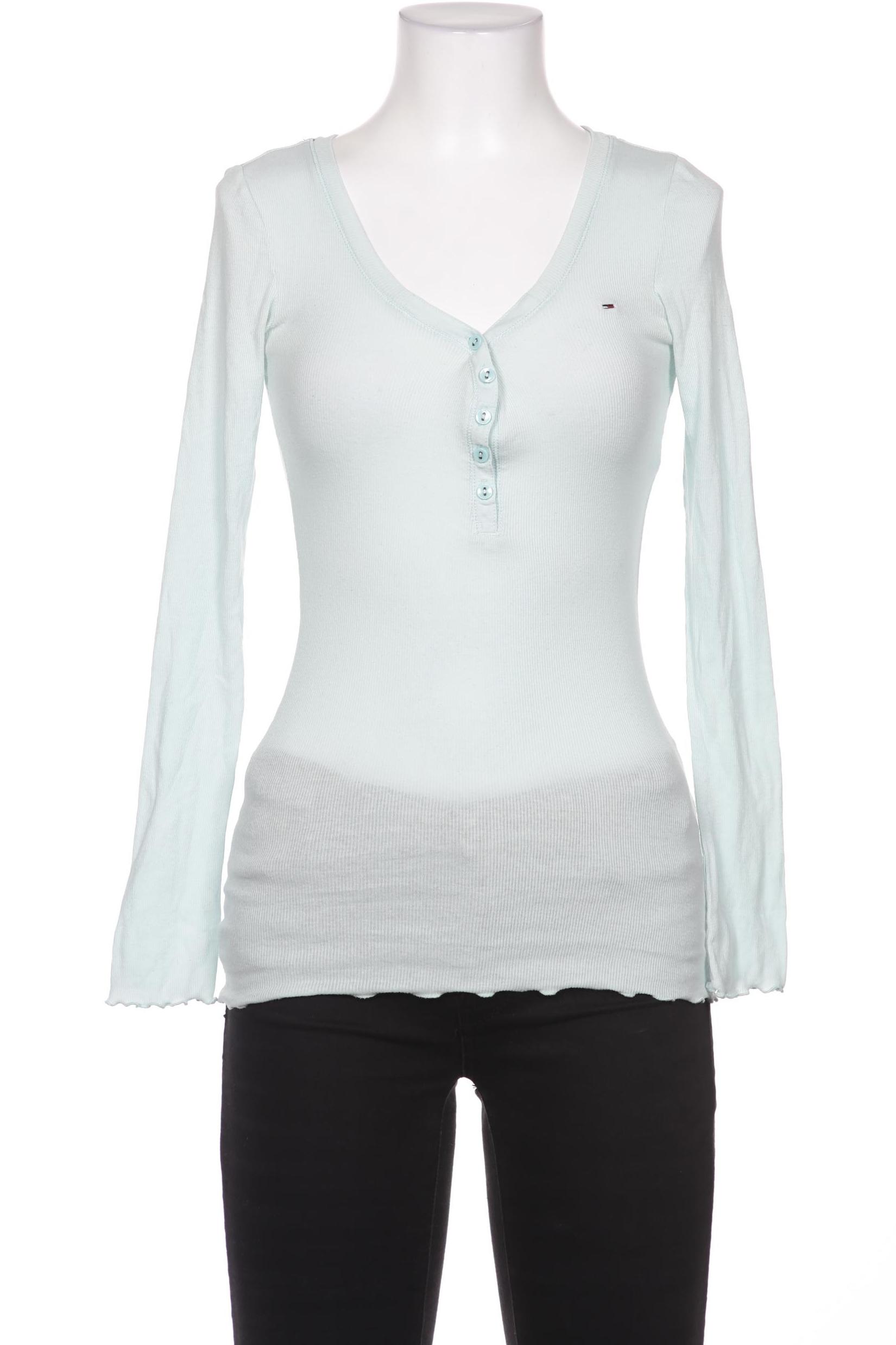 

Hilfiger Denim Damen Langarmshirt, hellblau, Gr. 36