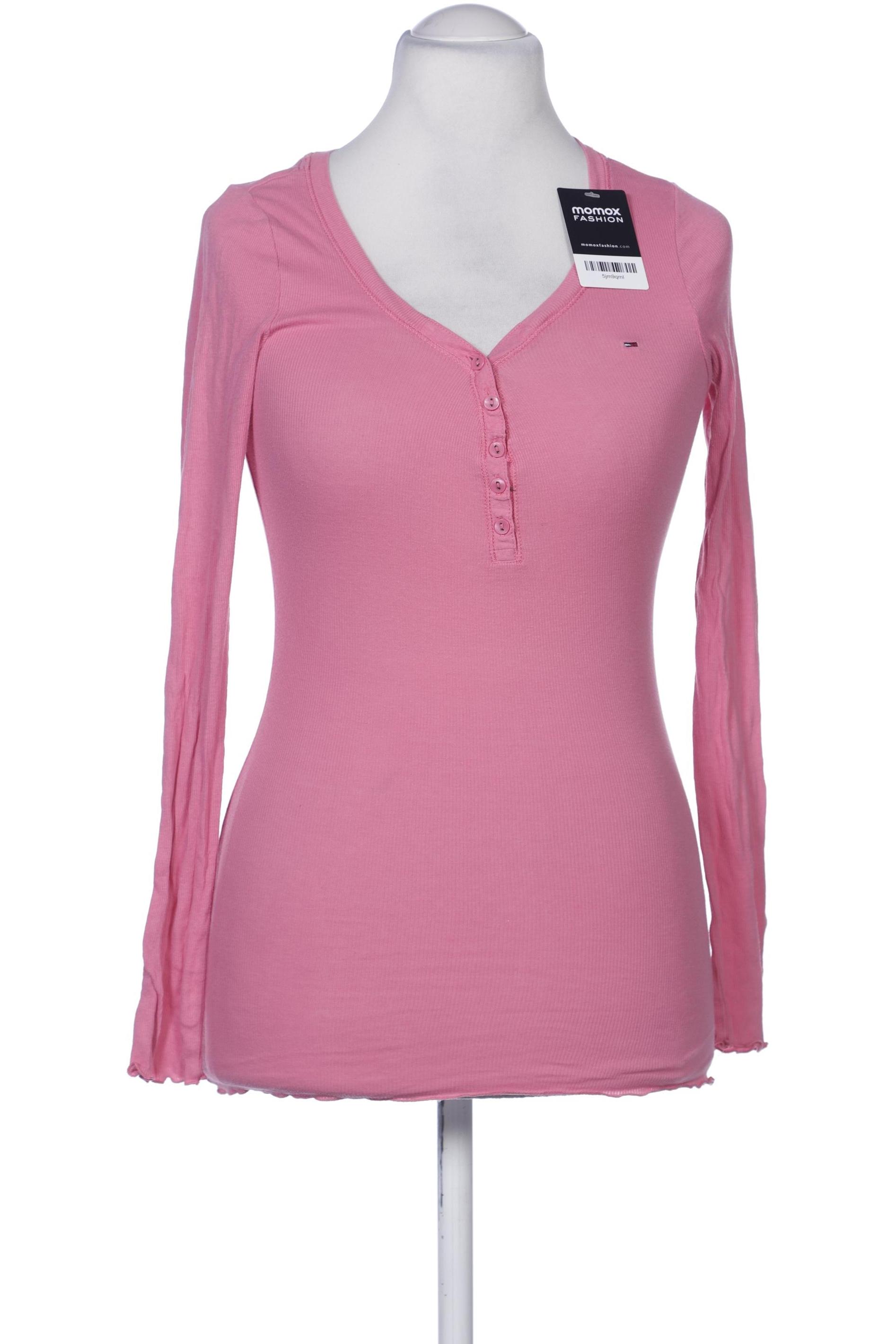 

Hilfiger Denim Damen Langarmshirt, pink, Gr. 38