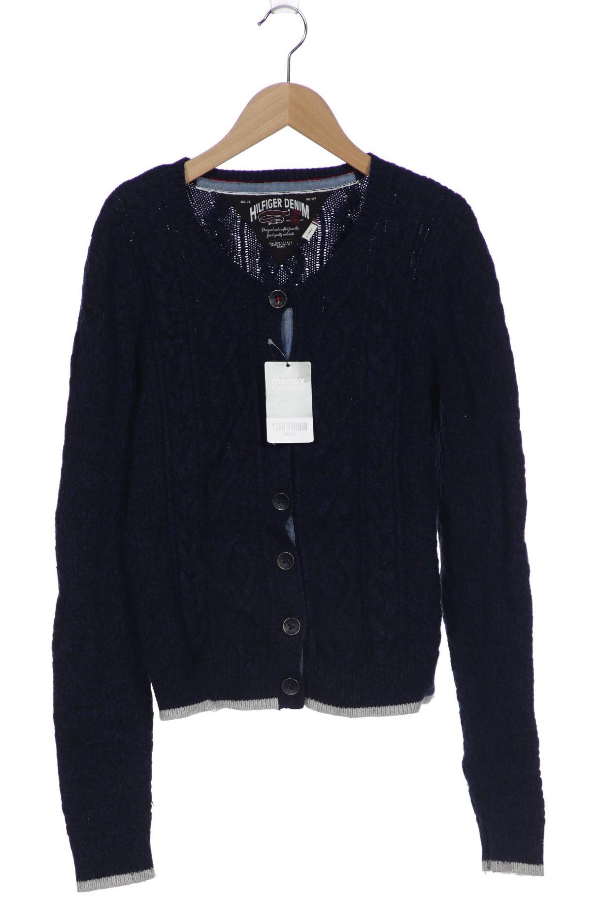 

HILFIGER DENIM Damen Strickjacke, marineblau