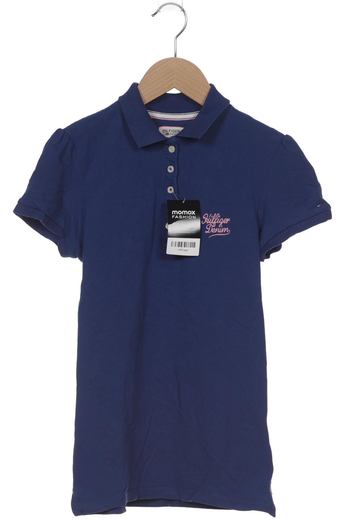 

Hilfiger Denim Damen Poloshirt, blau, Gr. 34