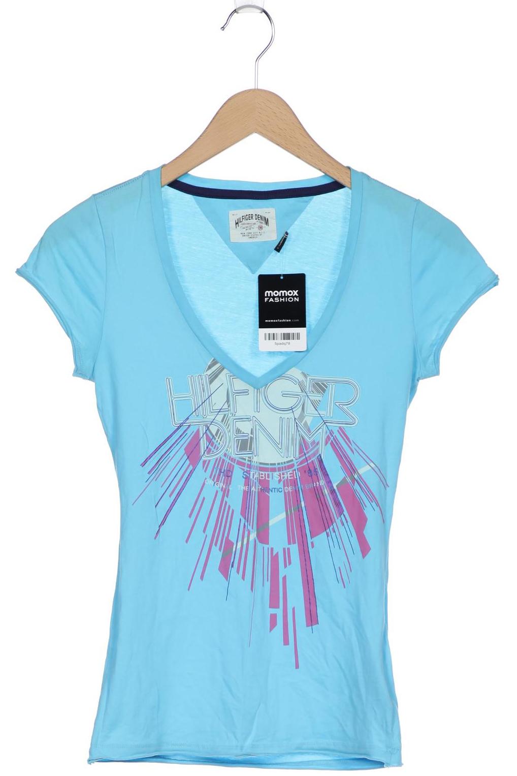 

HILFIGER DENIM Damen T-Shirt, hellblau