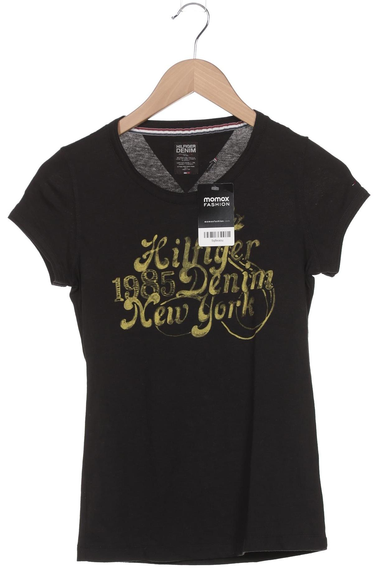 

Hilfiger Denim Damen T-Shirt, schwarz, Gr. 34