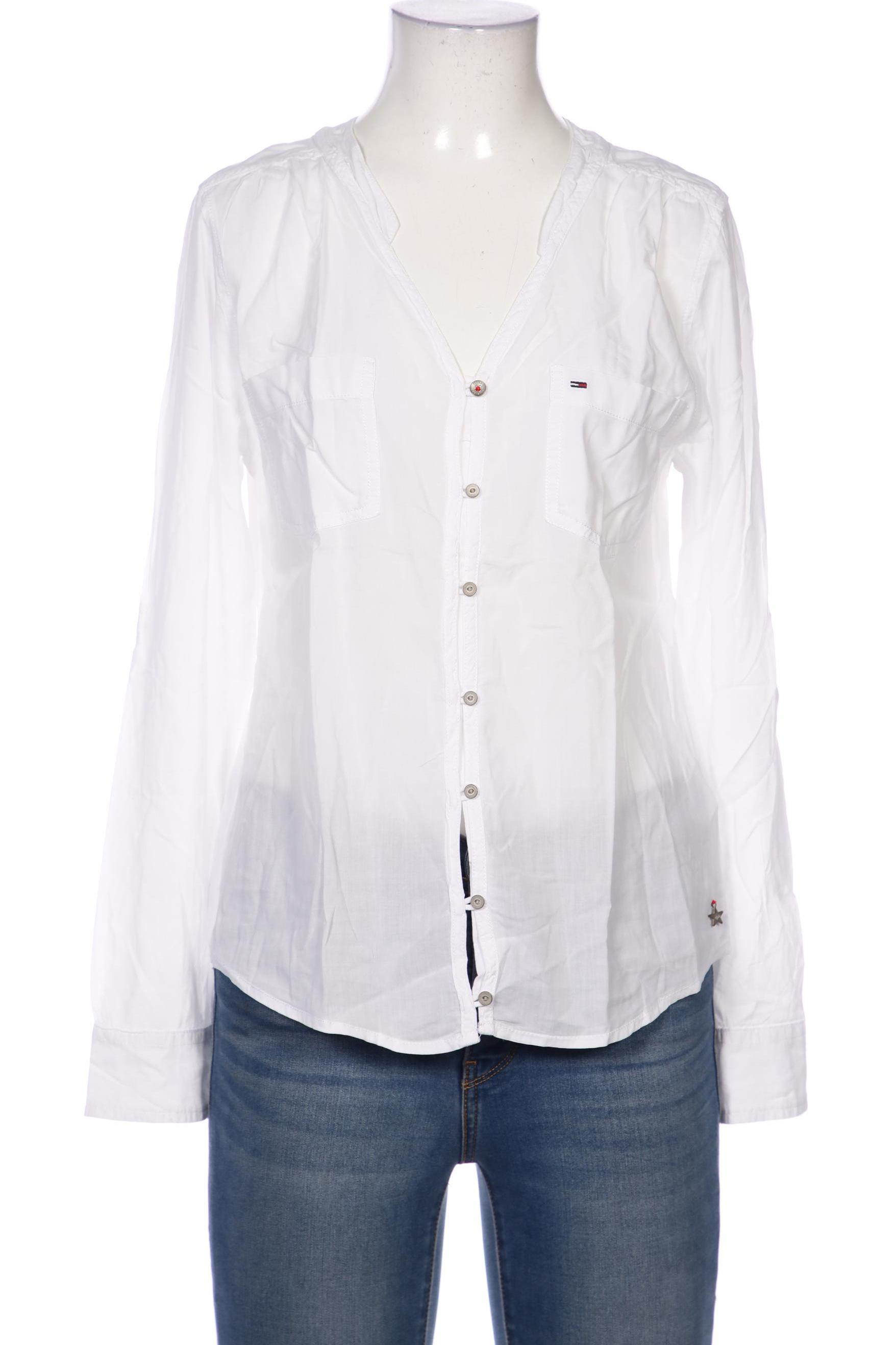 

Hilfiger Denim Damen Bluse, weiß, Gr. 36