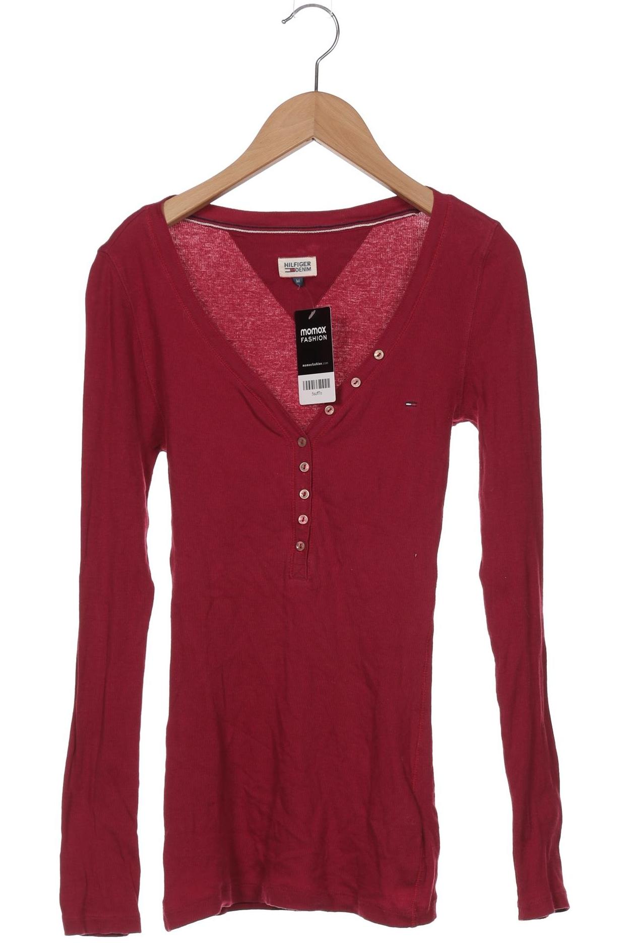 

Hilfiger Denim Damen Langarmshirt, pink, Gr. 38