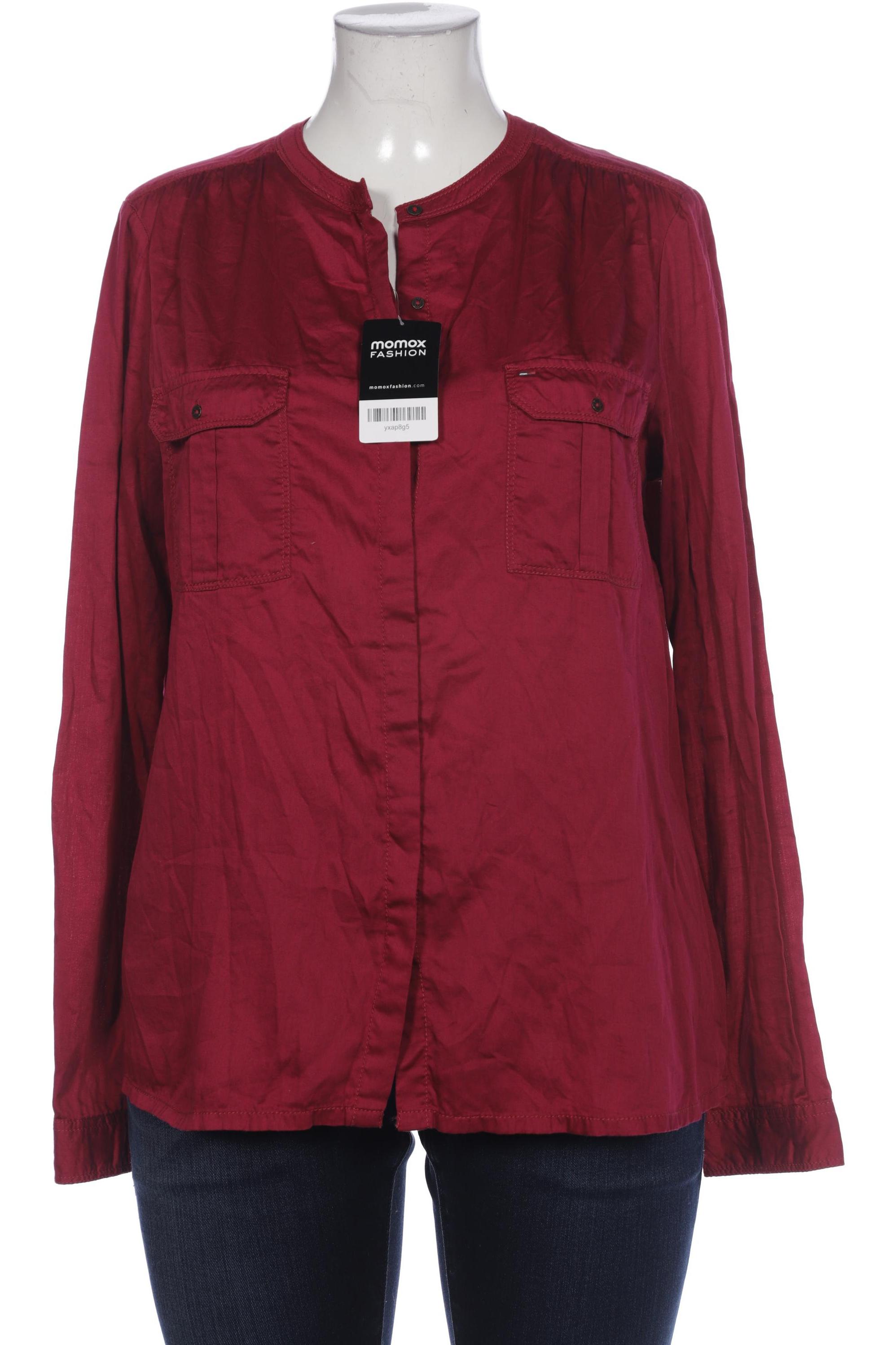 

Hilfiger Denim Damen Bluse, bordeaux, Gr. 44