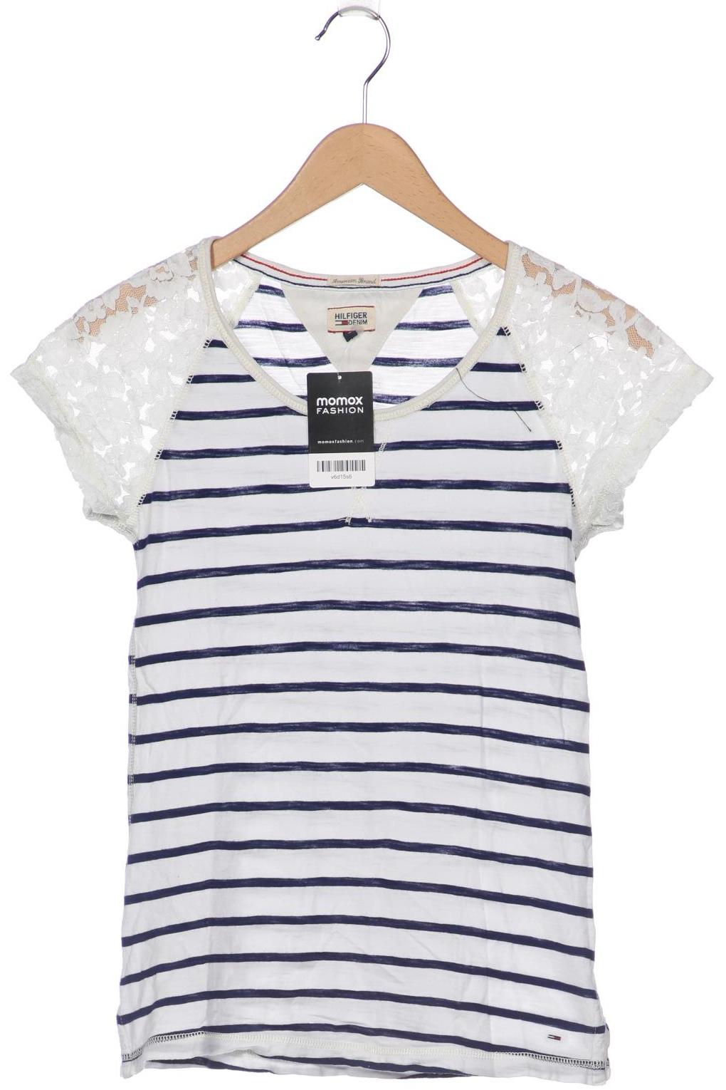 

Hilfiger Denim Damen T-Shirt, weiß, Gr. 36