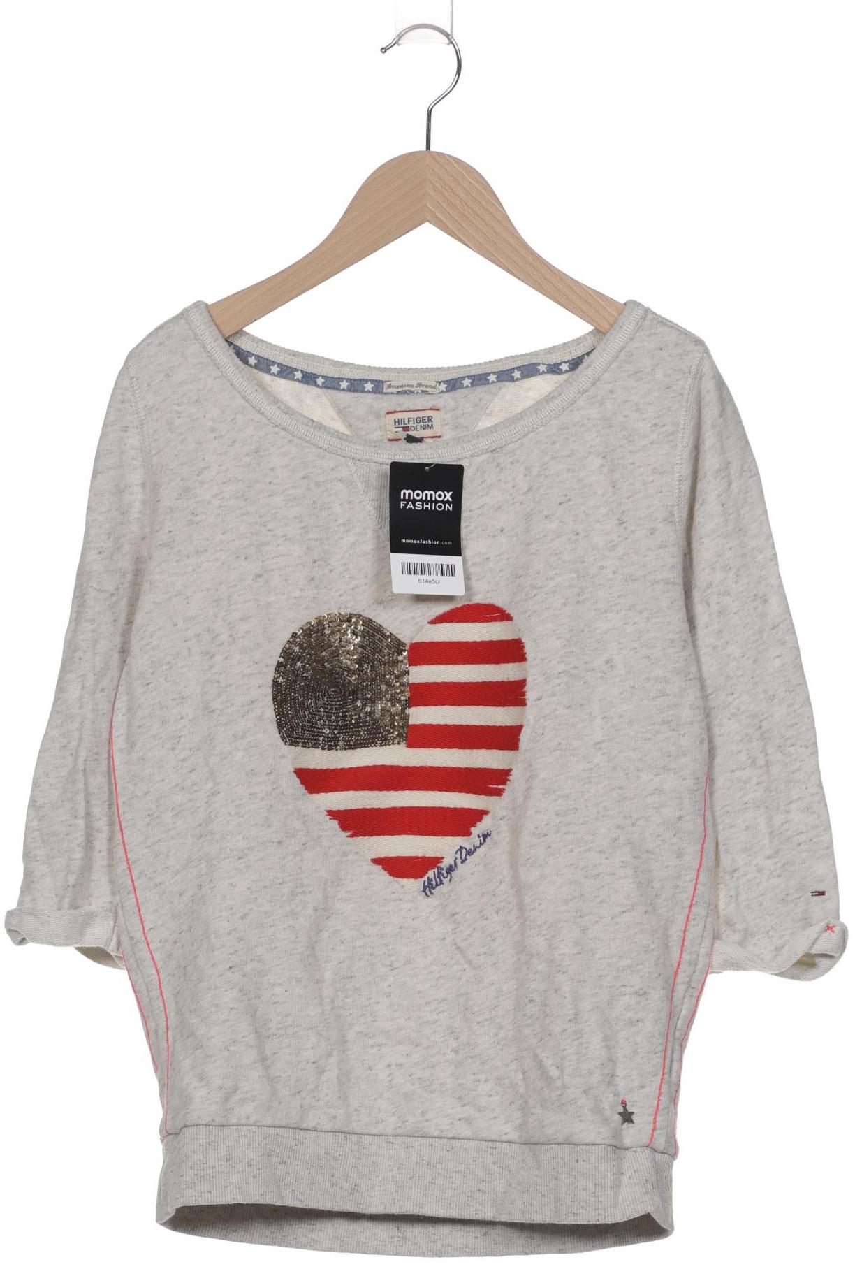 

Hilfiger Denim Damen Sweatshirt, grau, Gr. 36