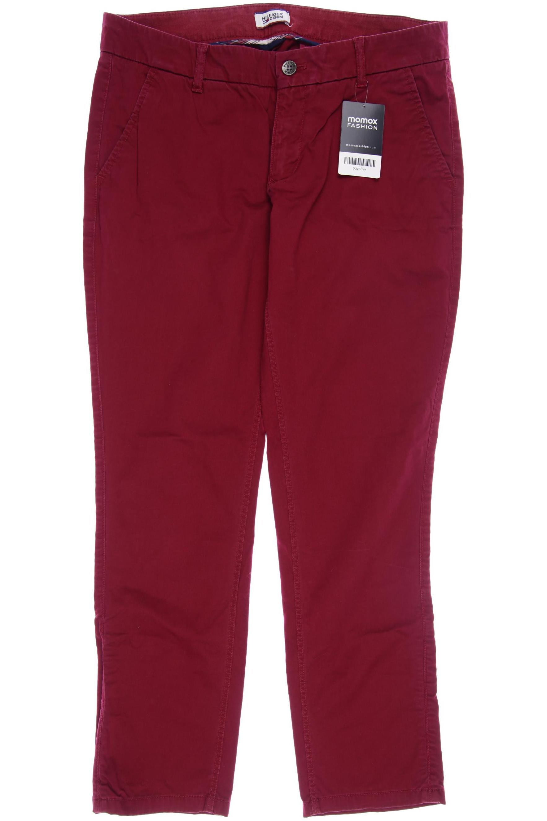 

Hilfiger Denim Damen Stoffhose, bordeaux, Gr. 29