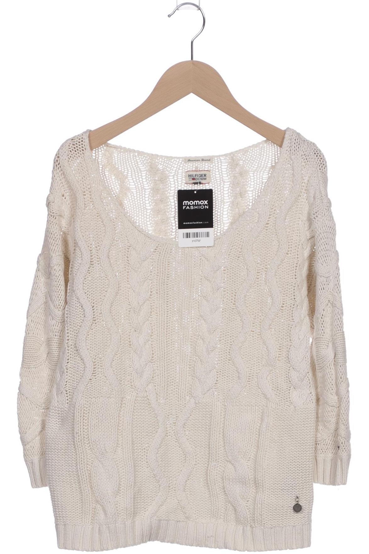 

Hilfiger Denim Damen Pullover, cremeweiß, Gr. 36
